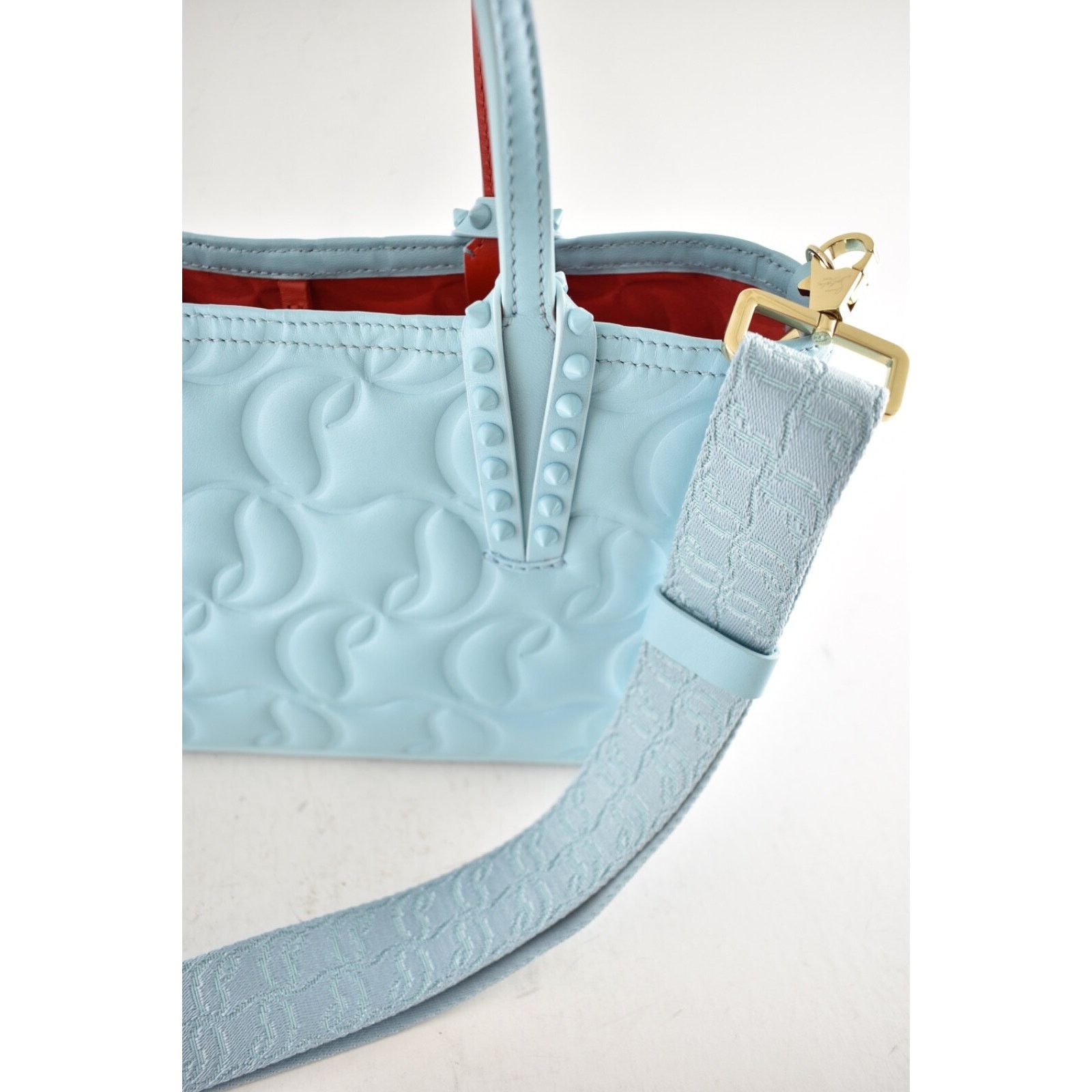Christian Louboutin Christian Louboutin Cabata Mini Leather Tote Crossbody Bag Size ONE SIZE - 12 Thumbnail