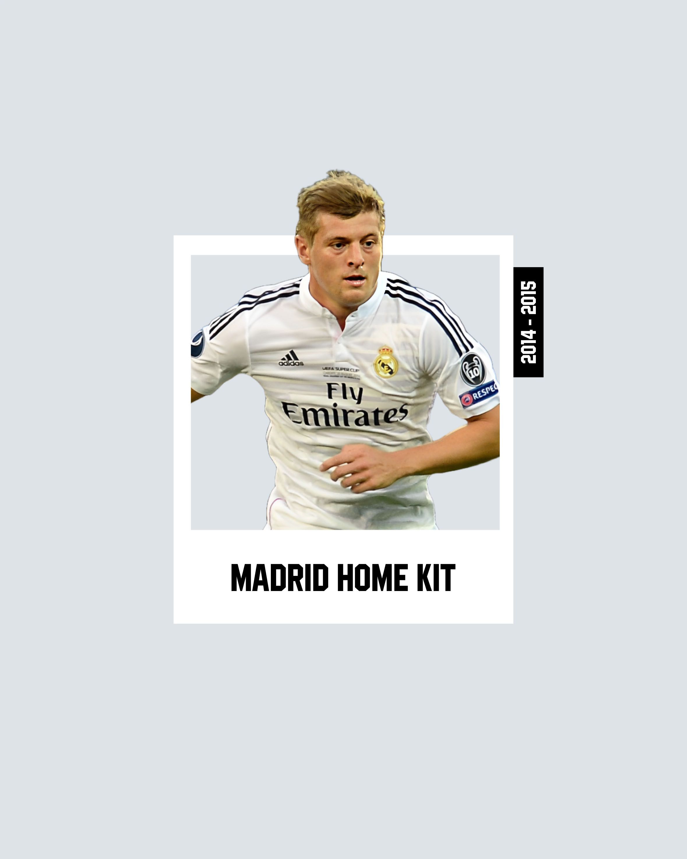 Adidas Real Madrid Home Kit 2014 2015 Size US M / EU 48-50 / 2 - 7 Thumbnail