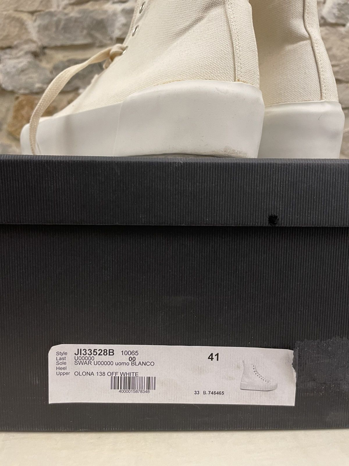 Jil Sander Jil Sander high top sneaker Size US 8 / EU 41 - 19 Thumbnail