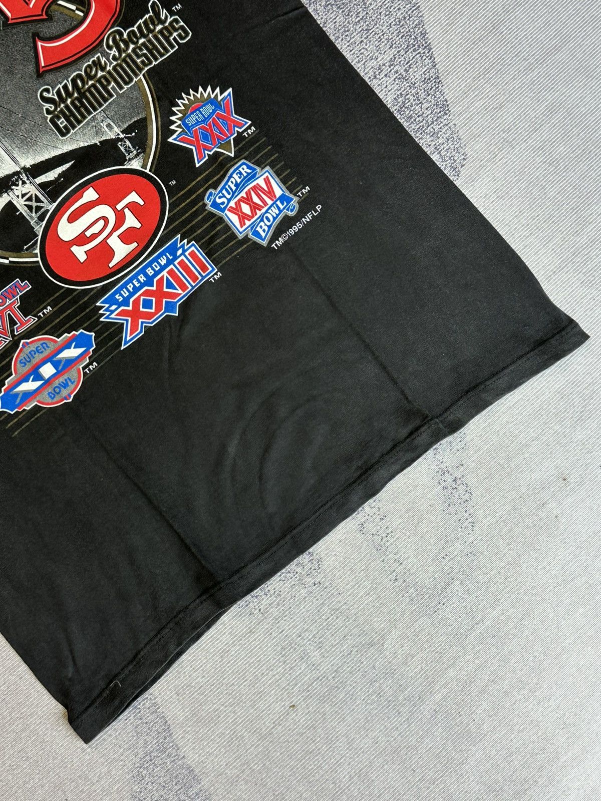 Vintage Vintage NFL San Francisco 49ers Superbowl 90s T-Shirts Size US L / EU 52-54 / 3 - 2 Thumbnail