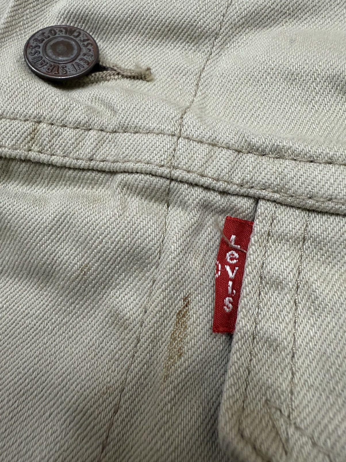 Levi's Vintage 90s Levis Lot 70505 Trucker Jacket Size US S / EU 44-46 / 1 - 5 Thumbnail