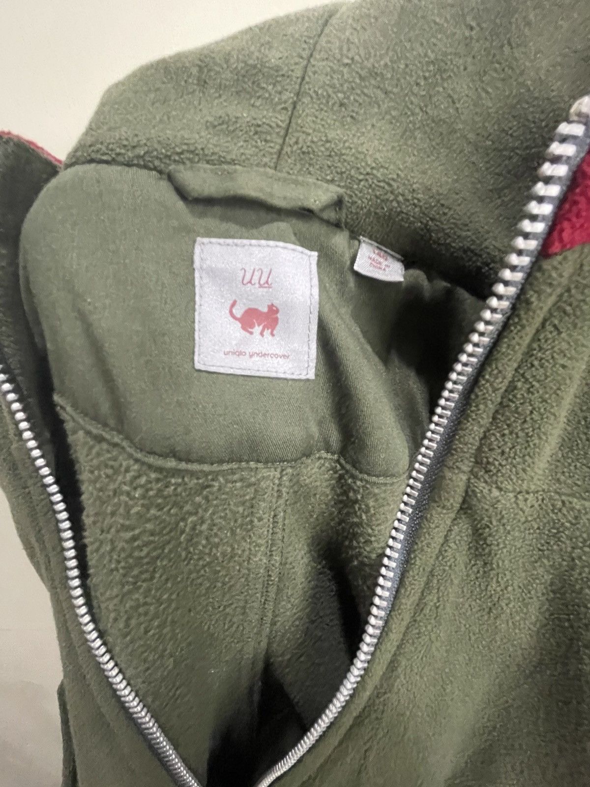 Undercover × Uniqlo Uniqlo x Undercover fleece jacket Size US XS / EU 42 / 0 - 4 Thumbnail