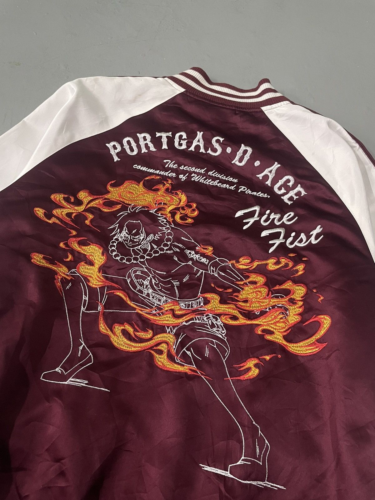 One Piece One Piece Souvenir Jacket Ace Embroidery Size US XL / EU 56 / 4 - 8 Thumbnail