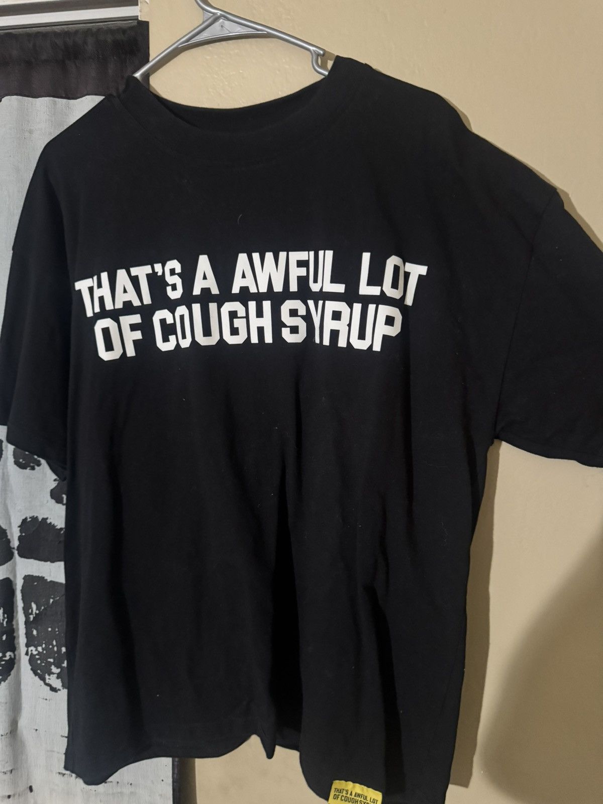 Awful Lot of Cough Syrup Awful lot of coughsyrup x trapstar tee 