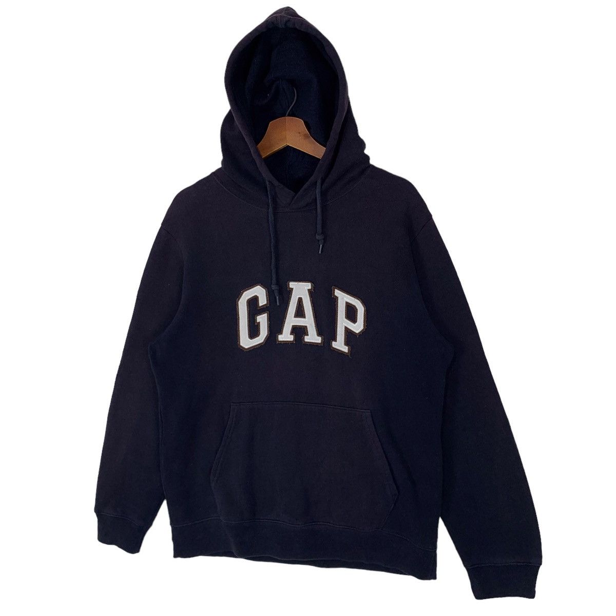 Gap × Vintage Vintage Gap Hoodie Sweatshirt Big Logo Size US M / EU 48-50 / 2 - 3 Thumbnail