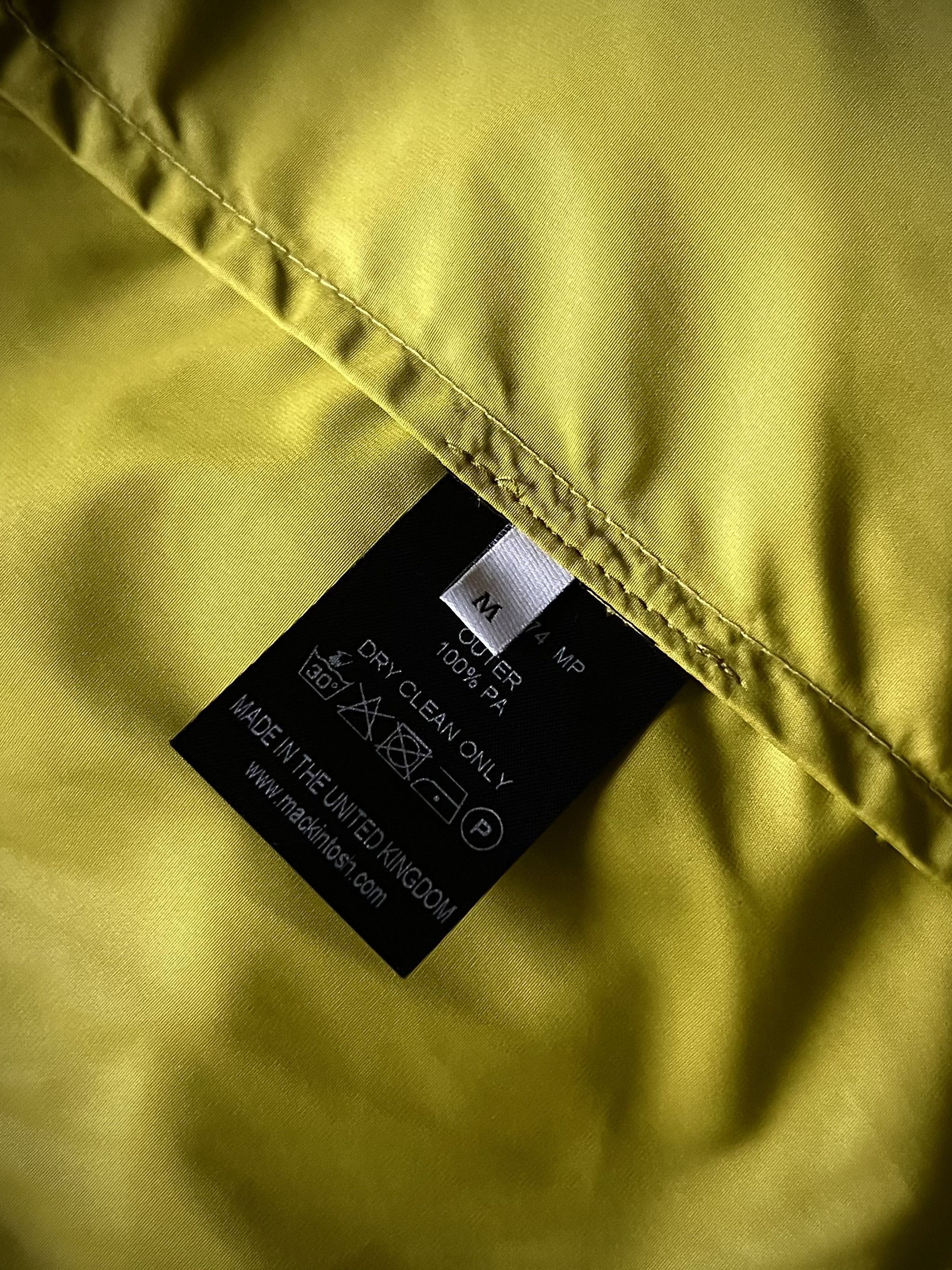 Mackintosh Mackintosh Yellow Nylon Coach Jacket Size US M / EU 48-50 / 2 - 8 Thumbnail