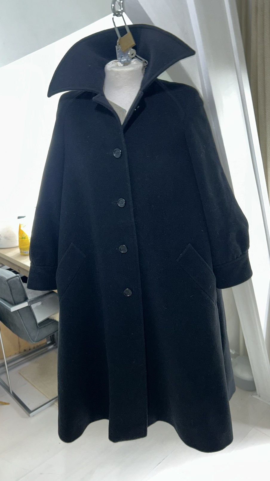 Other Very rare Vintage Maison de Bonneterie Oversized Wool Coat Size ONE SIZE - 16 Thumbnail
