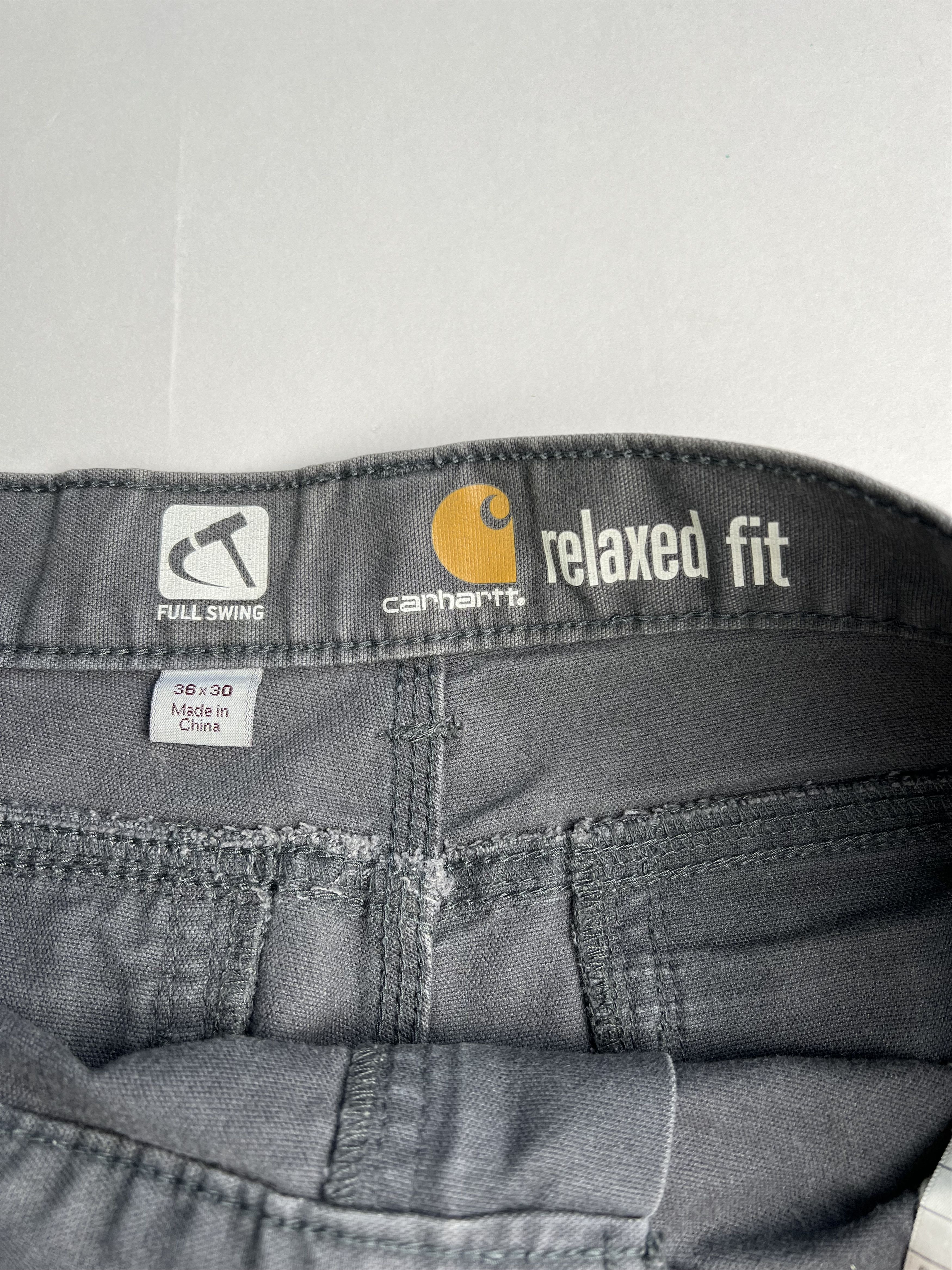 Carhartt Carhartt Work Shorts Gray W36 Size US 36 / EU 52 - 2 Thumbnail