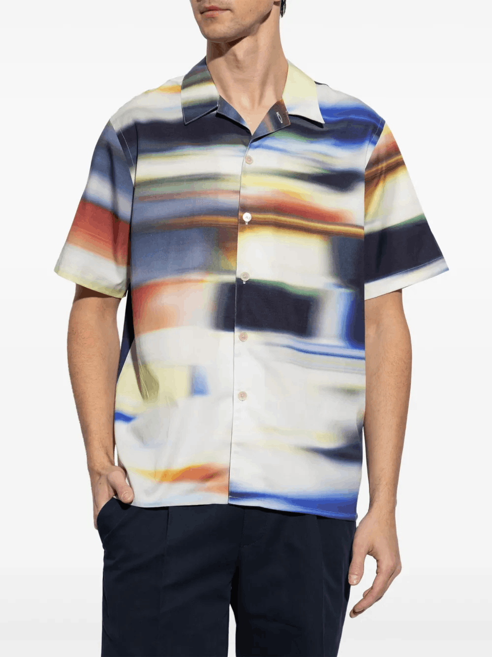 Other Motion Blur-Print Shirt Size US M / EU 48-50 / 2 - 1 Thumbnail
