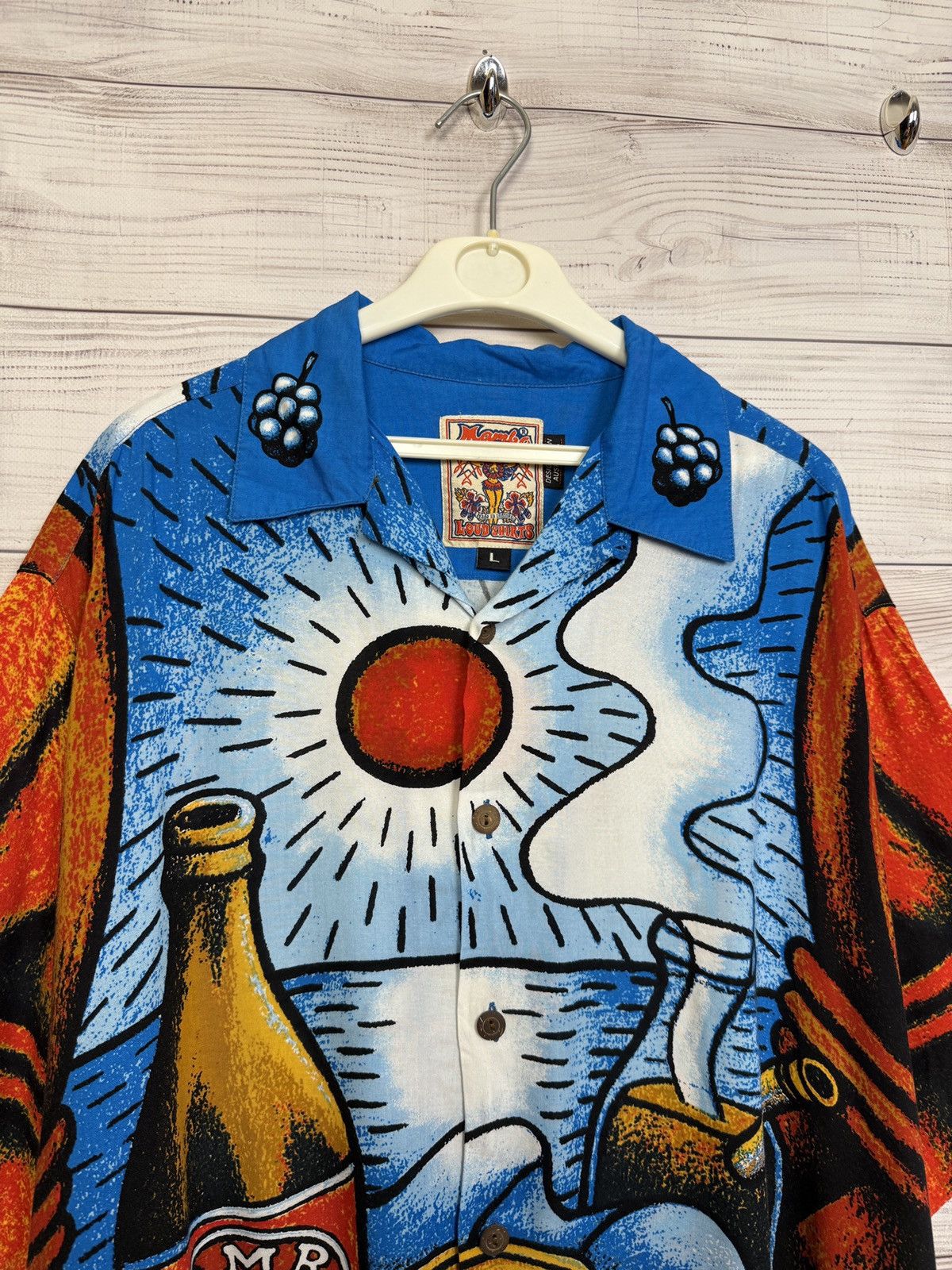 Mambo Vintage Mambo shirt All Over Print Hawaiian Size US L / EU 52-54 / 3 - 3 Thumbnail