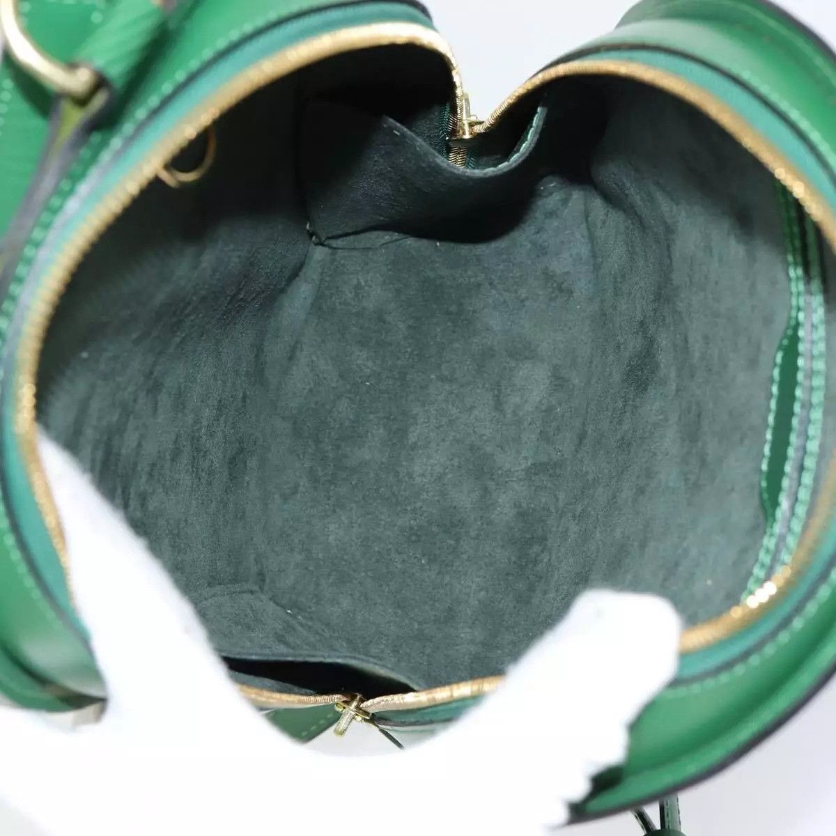 Louis Vuitton LOUIS VUITTON Epi Mabillon Backpack Green Size ONE SIZE - 9 Thumbnail