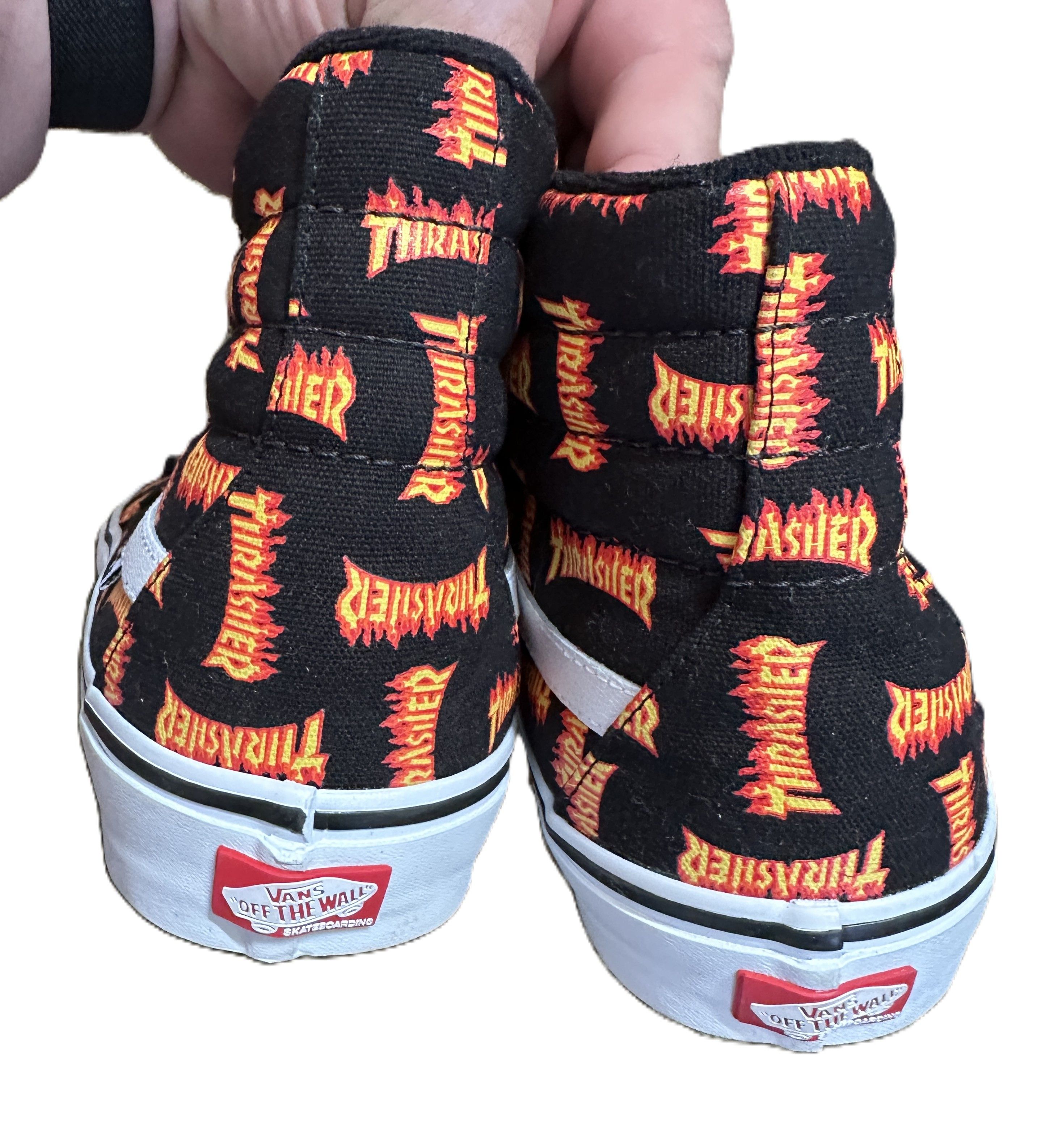 Vans Sk8 Hi - Thrasher All Over Size US 13 / EU 46 - 4 Thumbnail