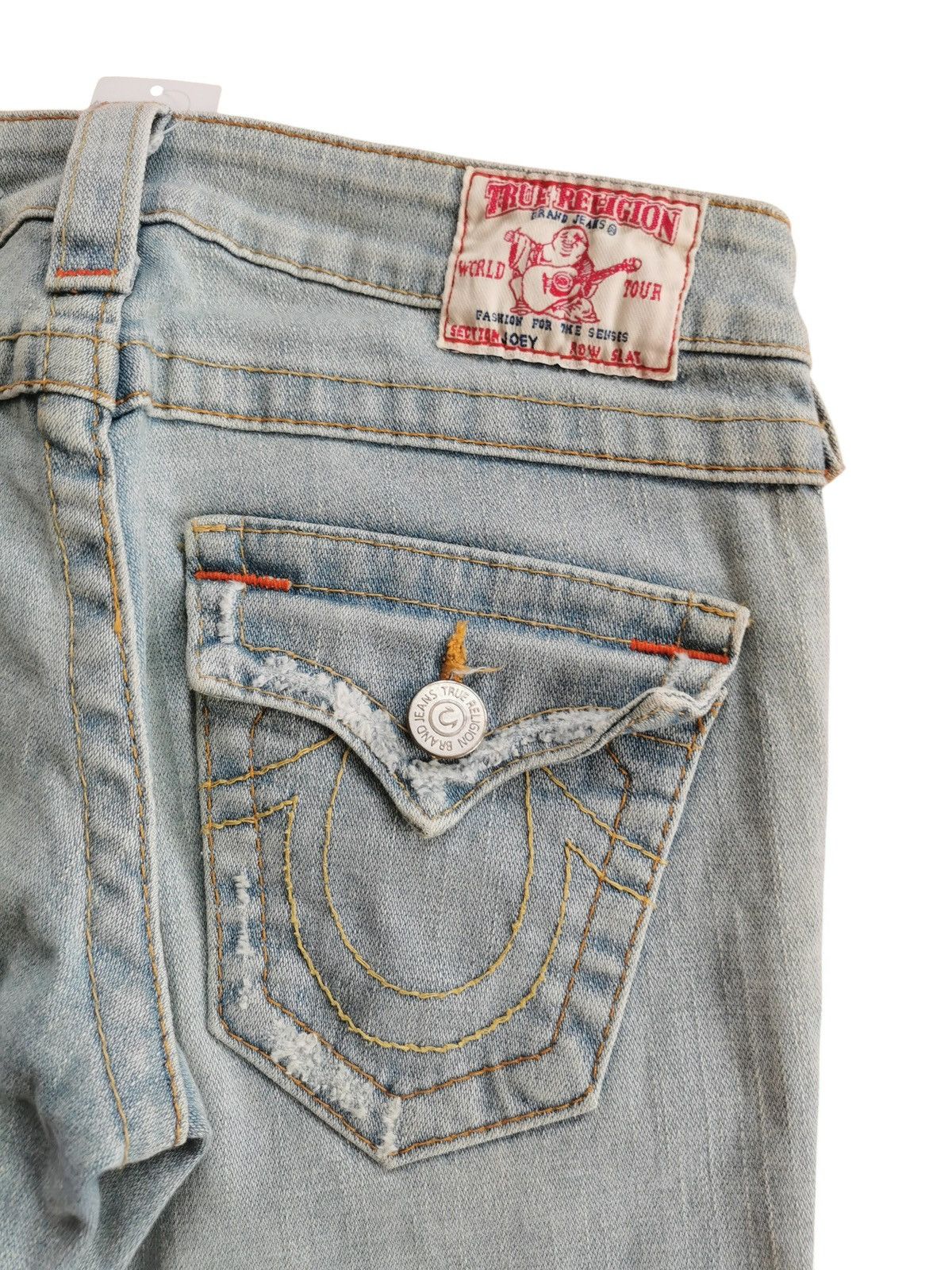 True Religion Rare True Religion Low Rise Flared Jeans Made in USA 26" Size 26" / US 2 / IT 38 - 6 Thumbnail