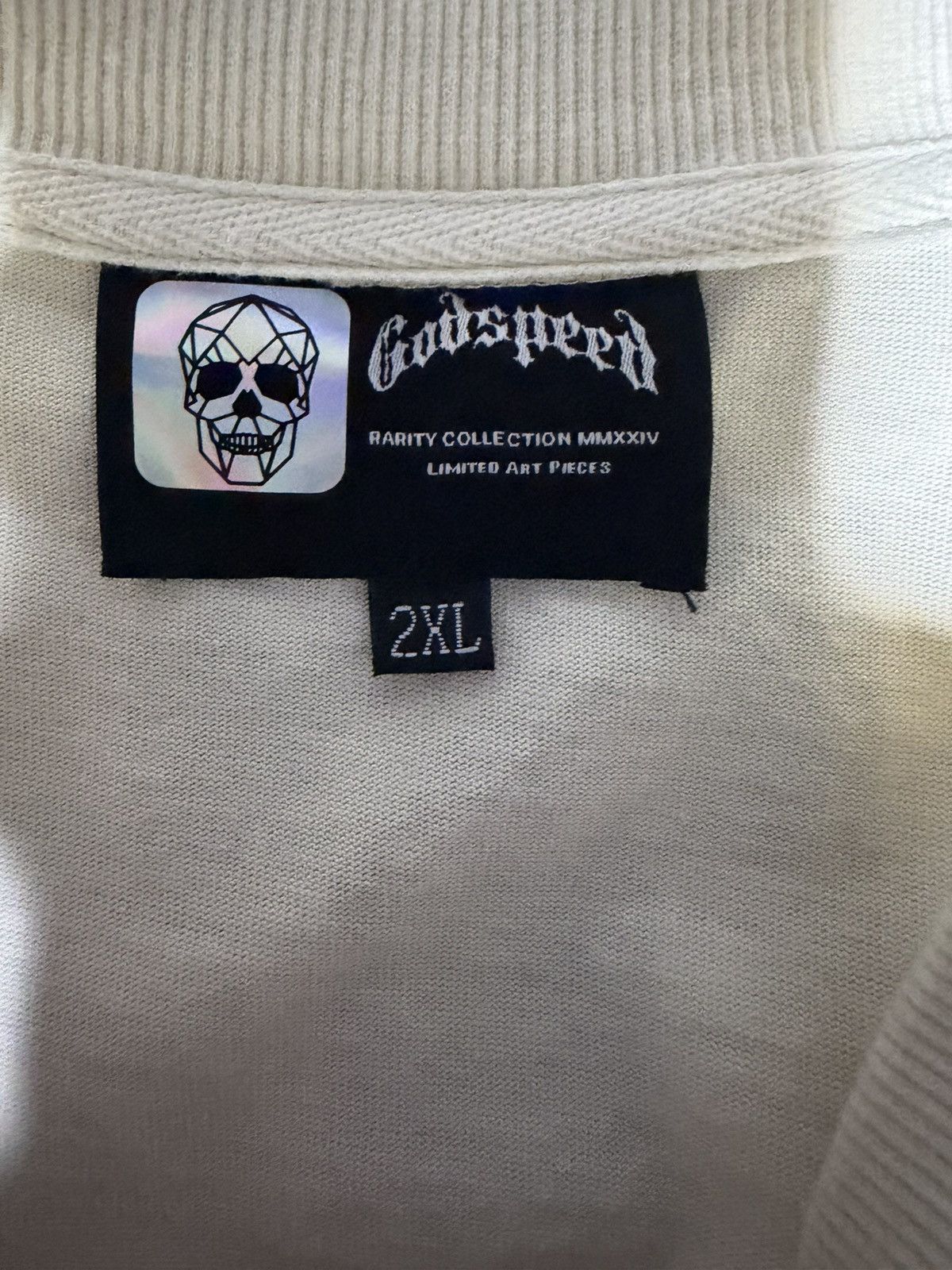 Godspeed Godspeed New York Dream Team 24 VVS Tee- Bone Size XXL Size US XXL / EU 58 / 5 - 3 Thumbnail