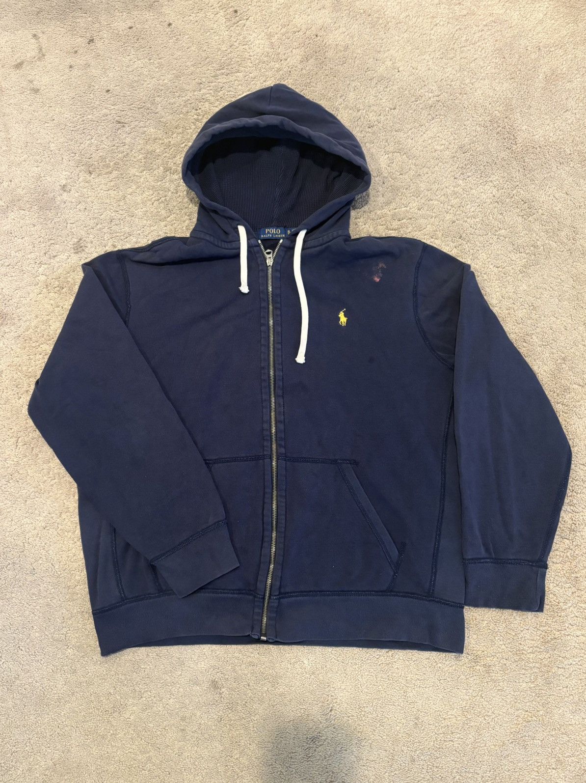 Polo Ralph Lauren Polo Ralph Lauren Zip Up Hoodie Size US XL / EU 56 / 4 - 1 Thumbnail