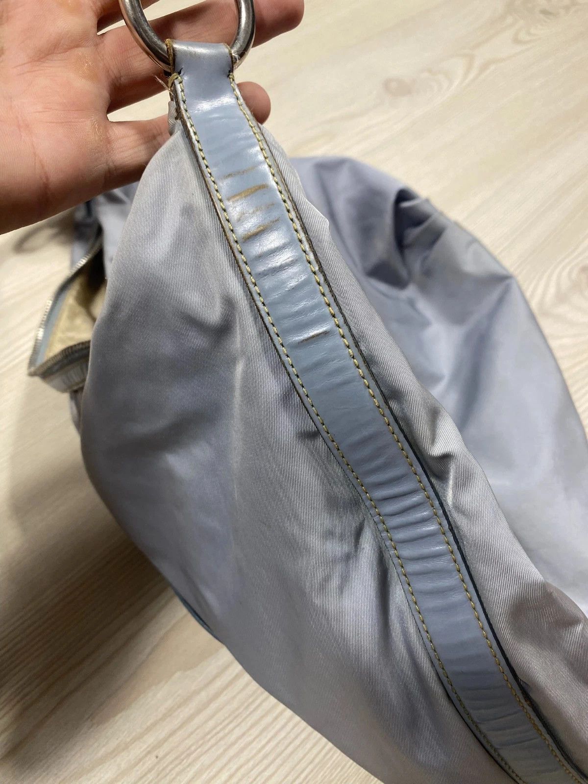 Prada Prada Tessuto Shoulder Bag Hand Bag Nylon Big Logo Size ONE SIZE - 5 Thumbnail