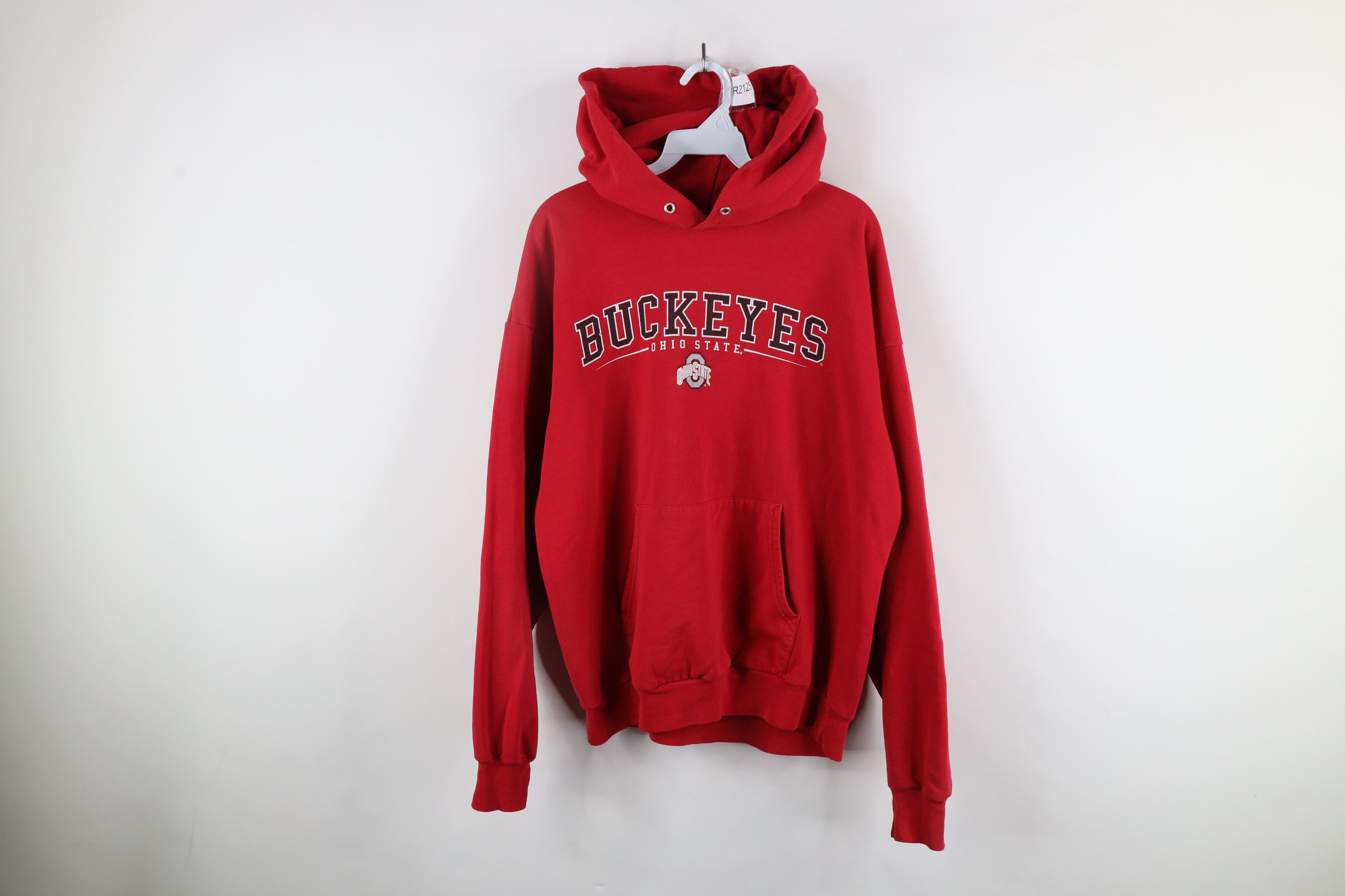 Vintage Vintage 90s Out Ohio State University Hoodie Sweatshirt Size US L / EU 52-54 / 3 - 1 Thumbnail