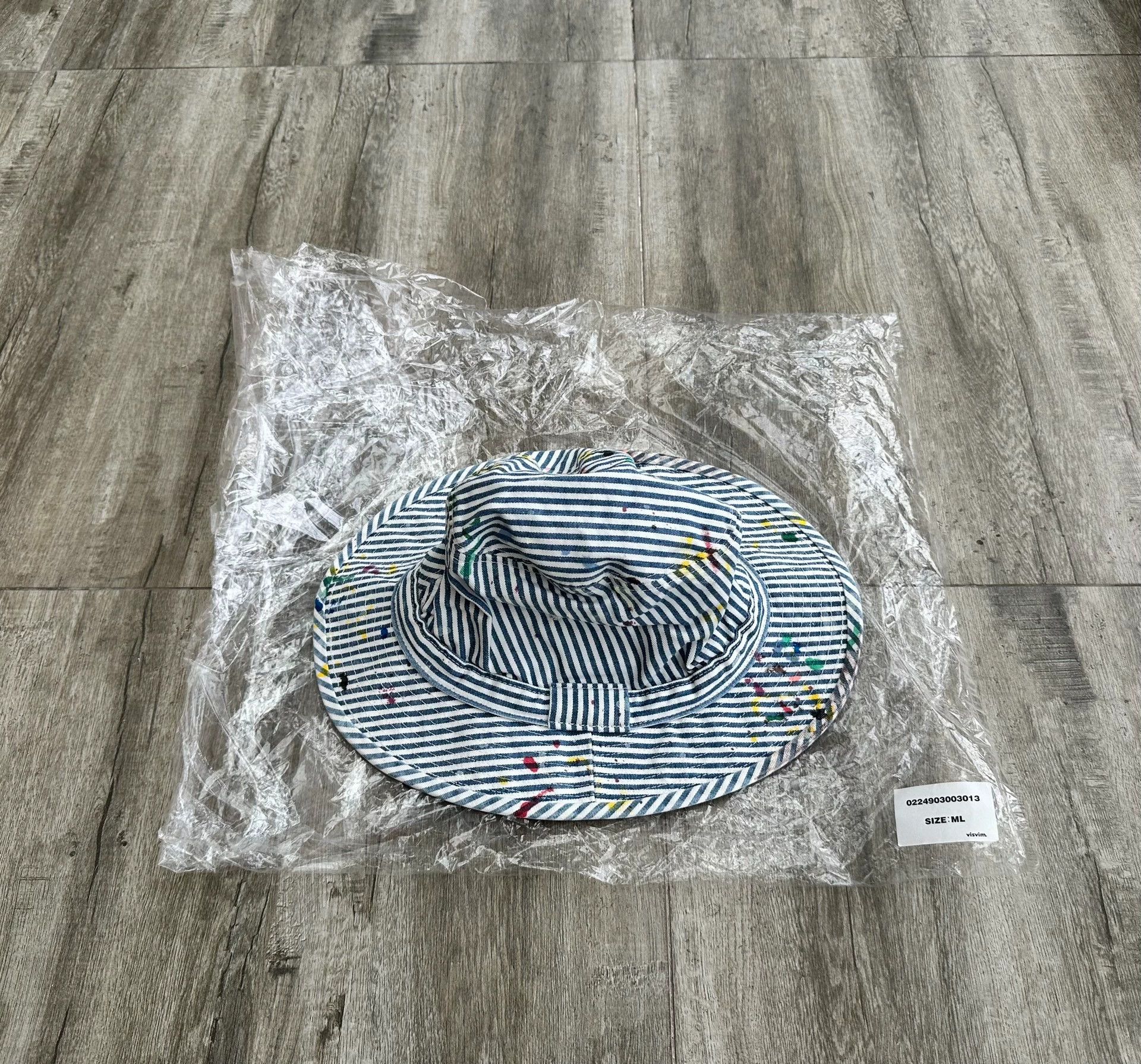 Visvim Visvim ICT Bucket Cap Dry Denim. Visvim ICT bucket cap dry