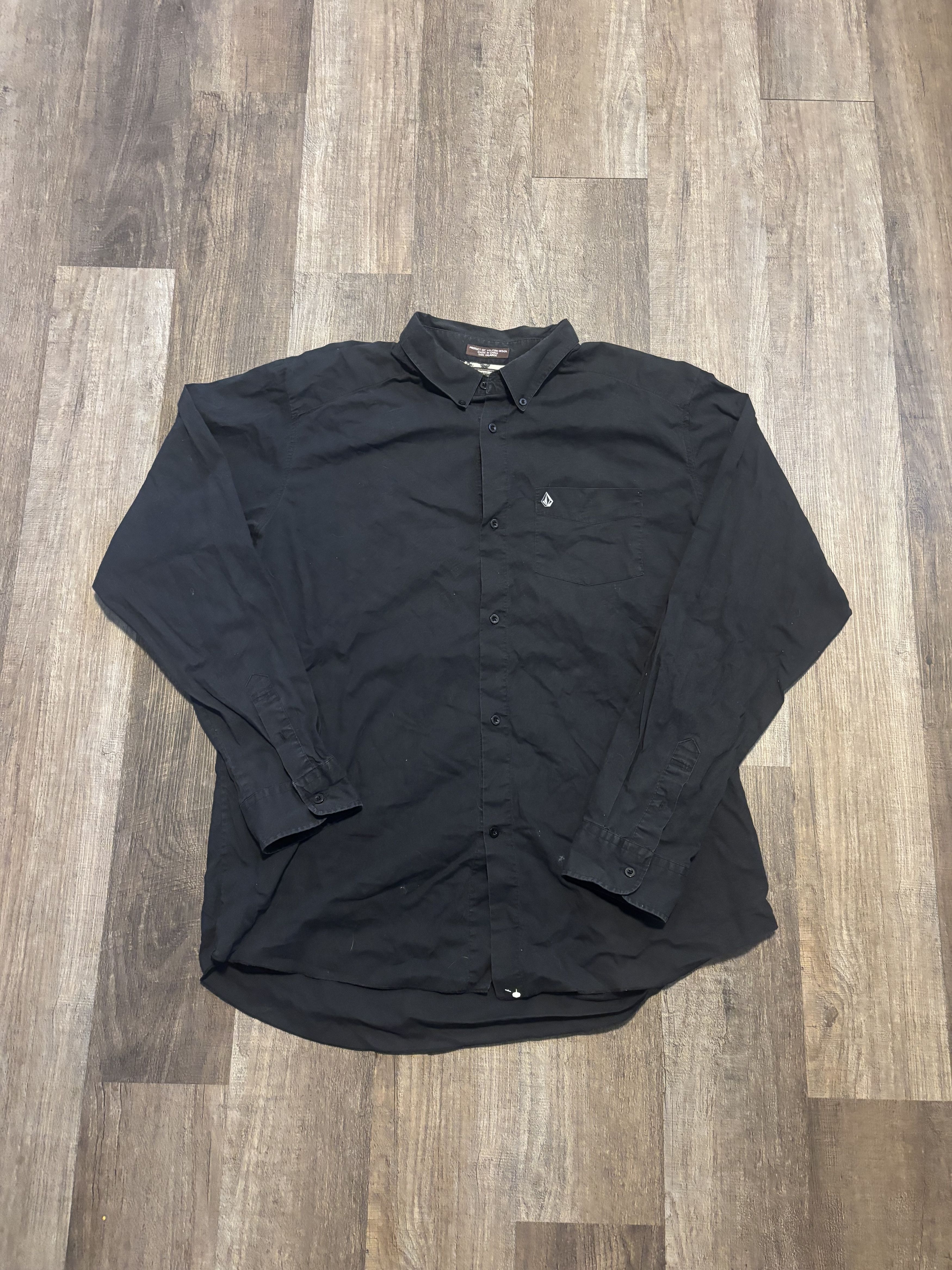 Volcom Volcom Long Sleeve Button Up Shirt Size US XXL / EU 58 / 5 - 1 Thumbnail