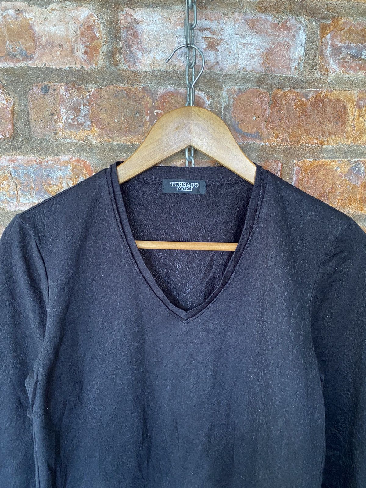 Tornado Mart 2000s Tornado Mart Black snake abstract mesh mix fabric Size US XS / EU 42 / 0 - 3 Thumbnail