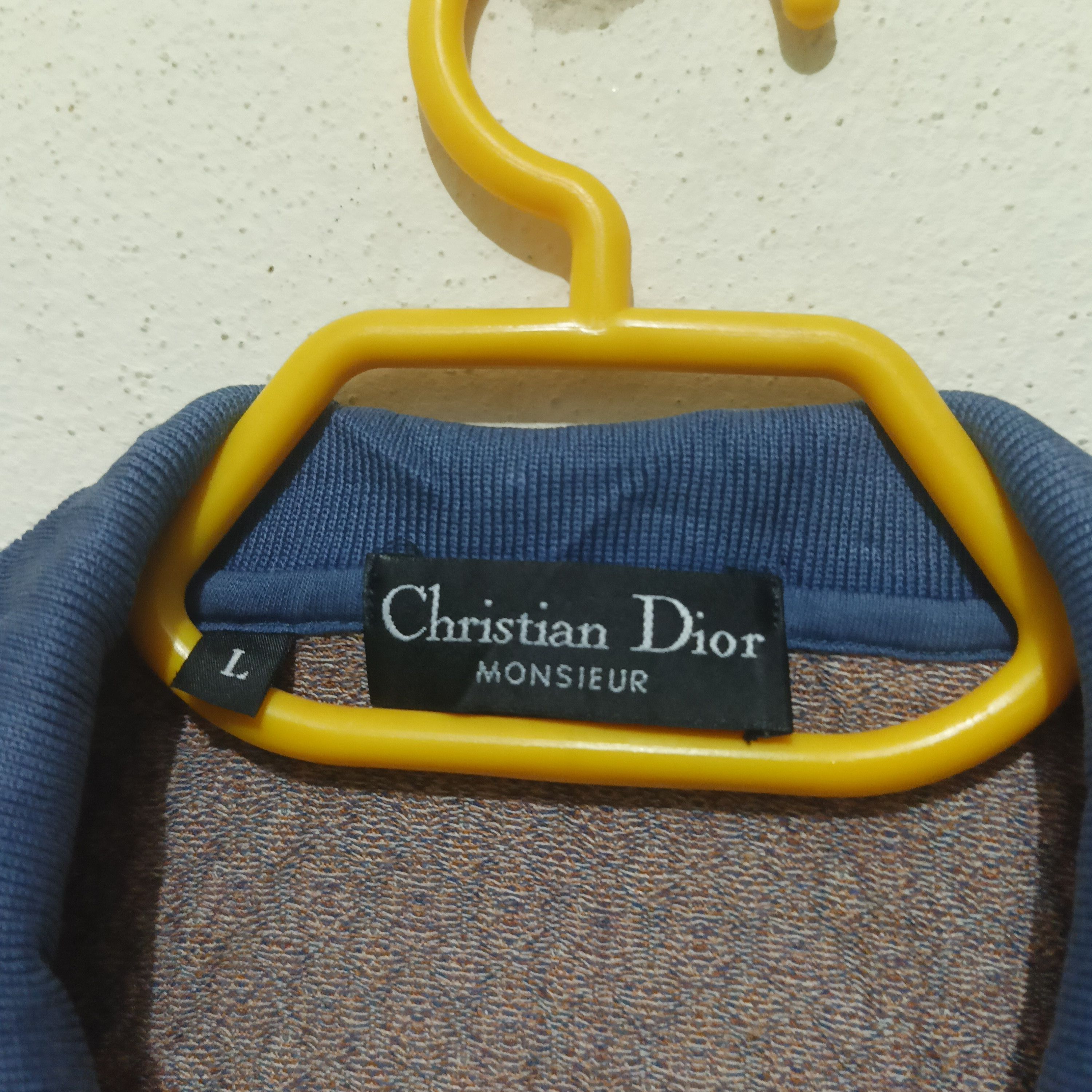 Christian Dior Monsieur Vintage Christian Dior Monsieur Polo Tee Single Pocket Size US L / EU 52-54 / 3 - 3 Thumbnail