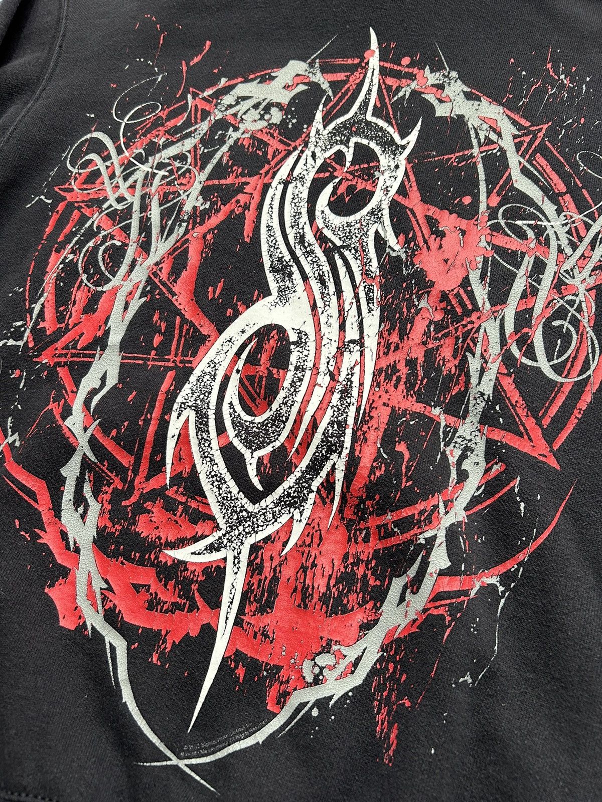 Band Tees Vintage Y2K Allprinted Thrash Metal Band Slipknot Hoodie Size US M / EU 48-50 / 2 - 12 Thumbnail