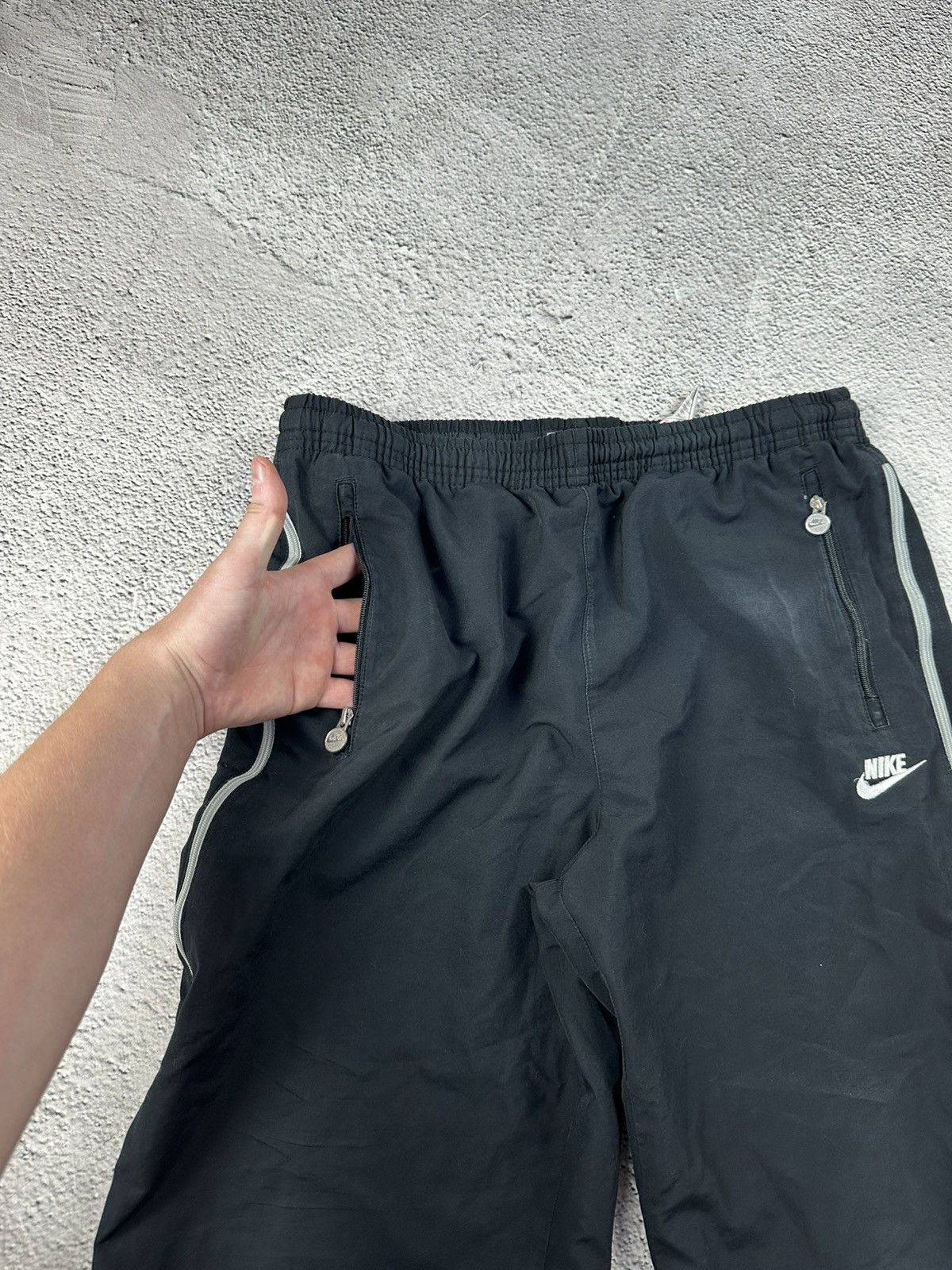 Nike Vintage Nike Track Pants Nylon Drill Baggy Style Y2K SK8 Size US 32 / EU 48 - 5 Thumbnail