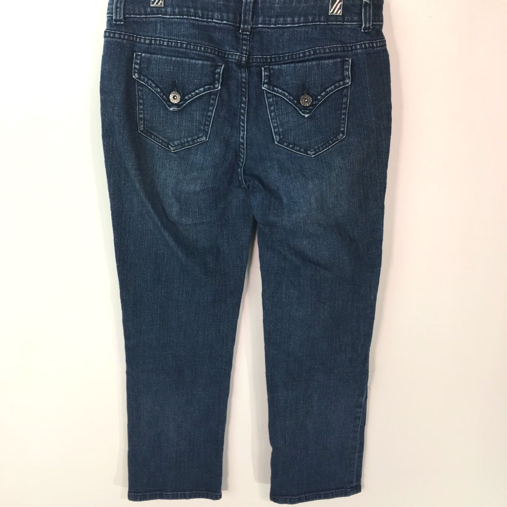 Vintage VINTAGE Simply Vera Vera Wang Womens Jeans Low Rise Stretch Blue Denim Size 10P 34x25 Size 32" / US 10 / IT 46 - 2 Thumbnail