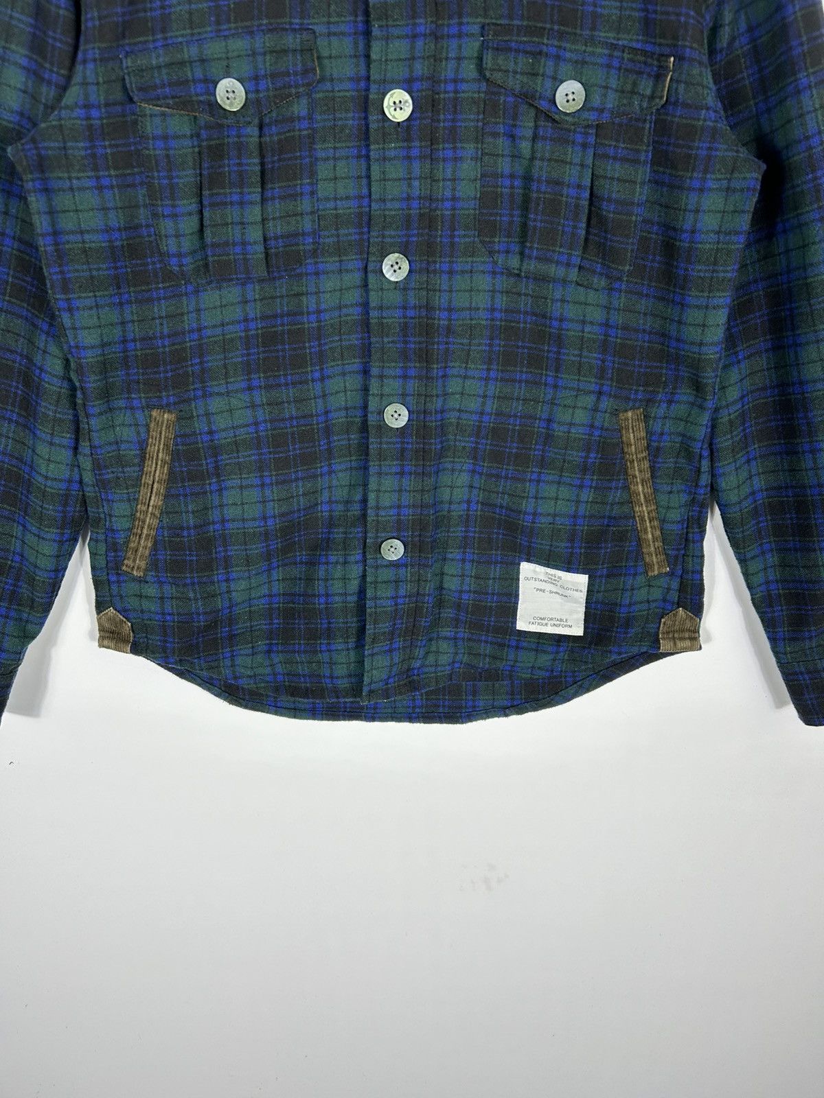 Japanese Brand 🔥Inherit Workwear Style Flannel Button Chore Shirt Jacket Size US S / EU 44-46 / 1 - 5 Thumbnail