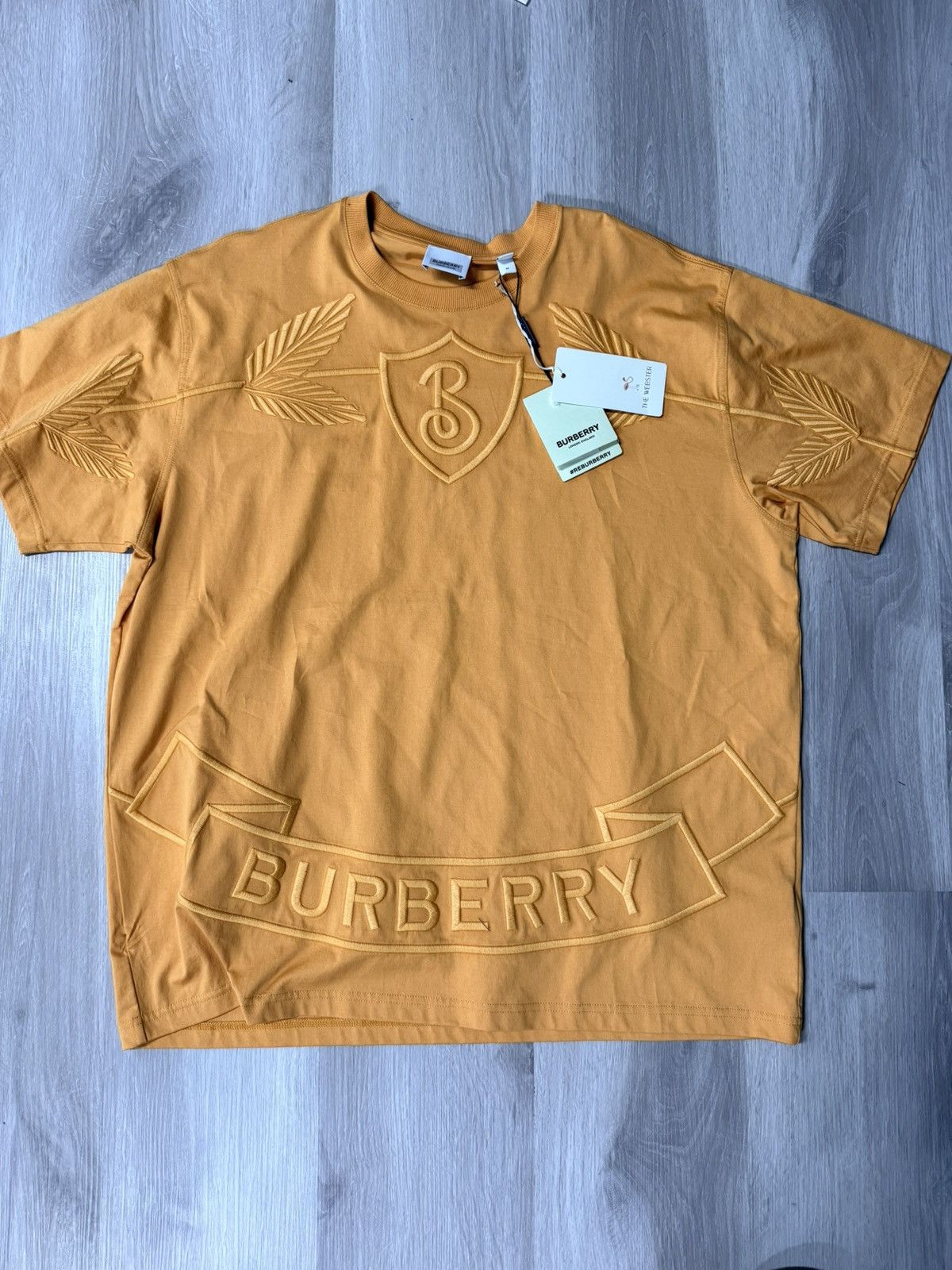 Burberry Burberry Embroidery Tee Size US M / EU 48-50 / 2 - 1 Thumbnail