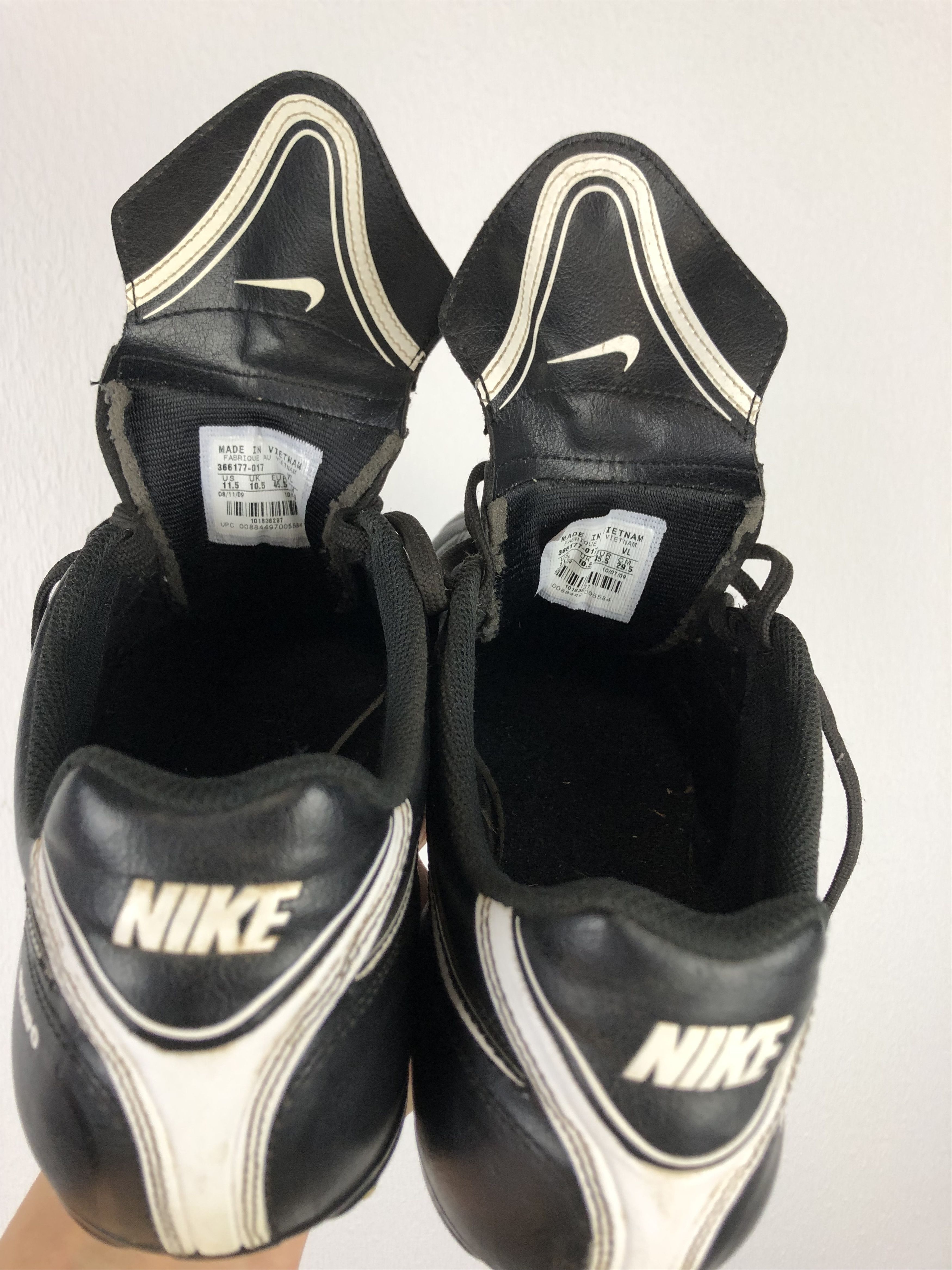 Nike × Vintage Vintage Nike Tiempo Air Legend Football Socce Boots Cleats Size US 11.5 / EU 44-45 - 7 Thumbnail