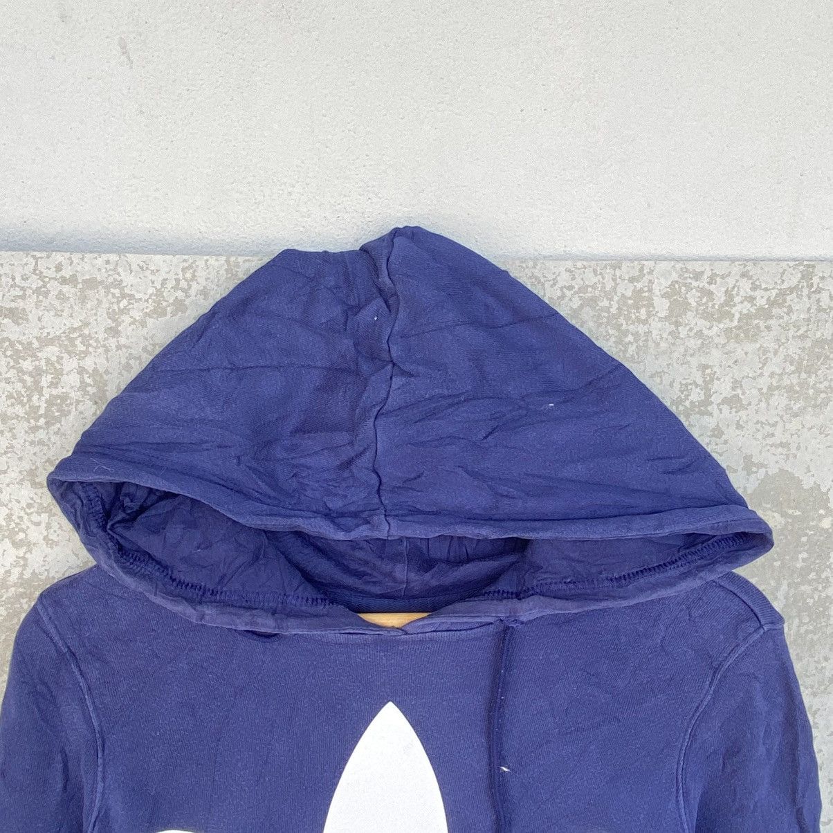 Other Vintage Adidas Hoodie Big Printed Sweater NavyBlue Size XS Size US XS / EU 42 / 0 - 4 Thumbnail
