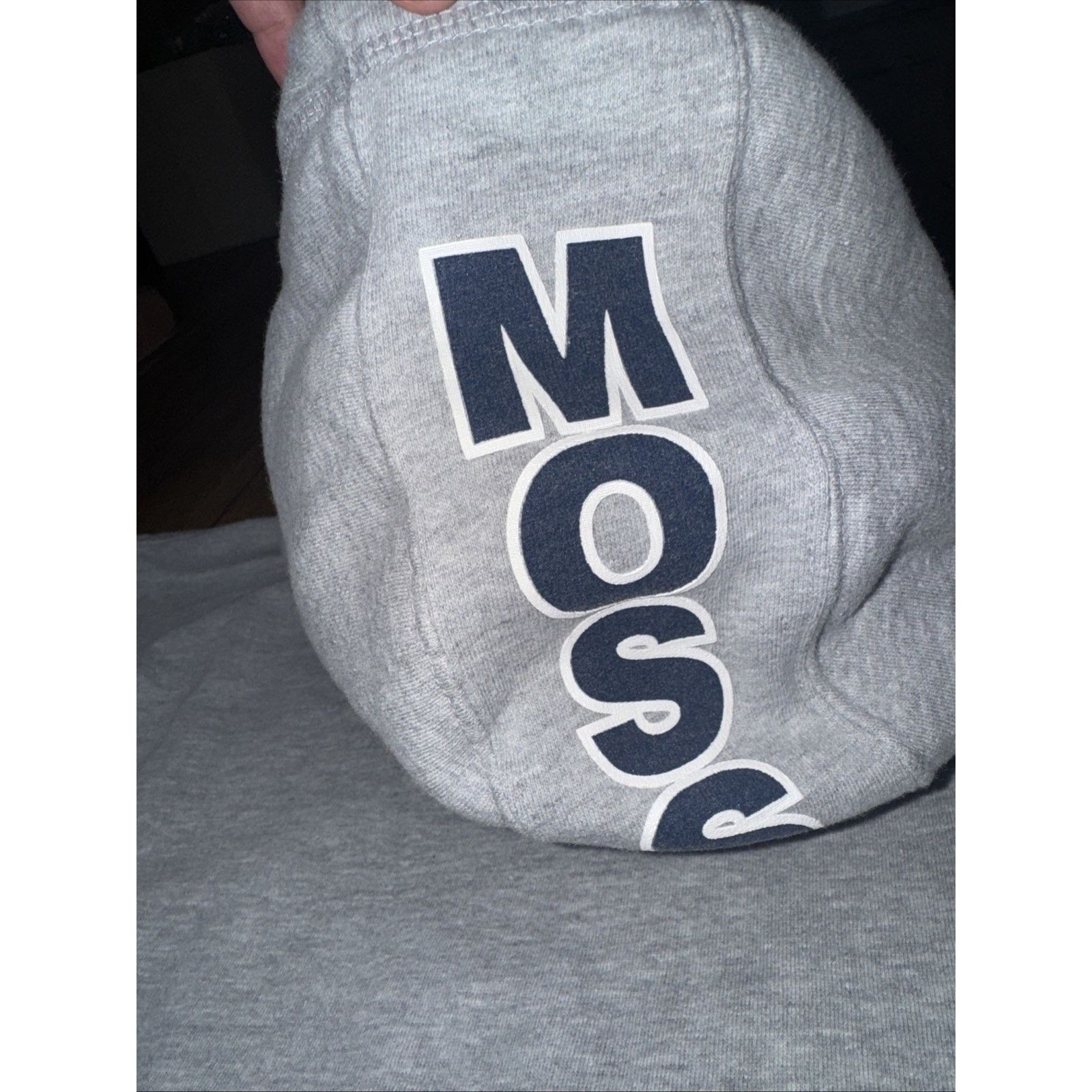 Mossimo × Vintage Mossimo Pullover Hoodie Gray Large 90s Y2K Streetwear 24x28 Size US L / EU 52-54 / 3 - 5 Thumbnail