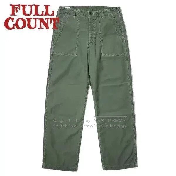 Full Count & Co. Classic OG107 Cotton Work Pants. Size US 34 / EU 50 - 5 Thumbnail