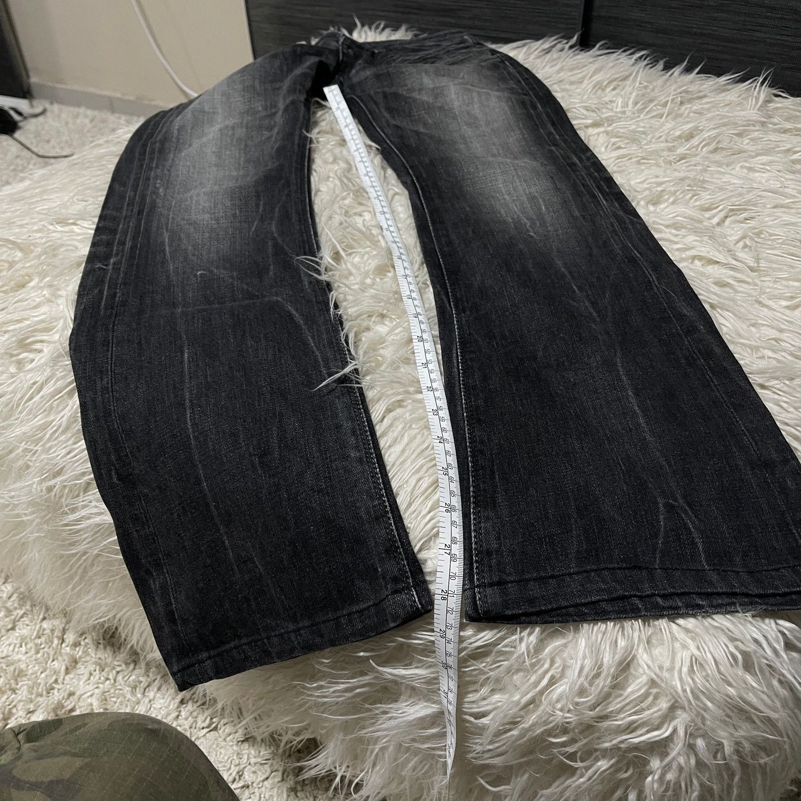 GOSTAR DE FUGA × Tornado Mart × Vintage GOSTAR DE FUGA Vintage Clawmark Low-rise Bootcut Denim Jeans Size 30" / US 8 / IT 44 - 12 Thumbnail