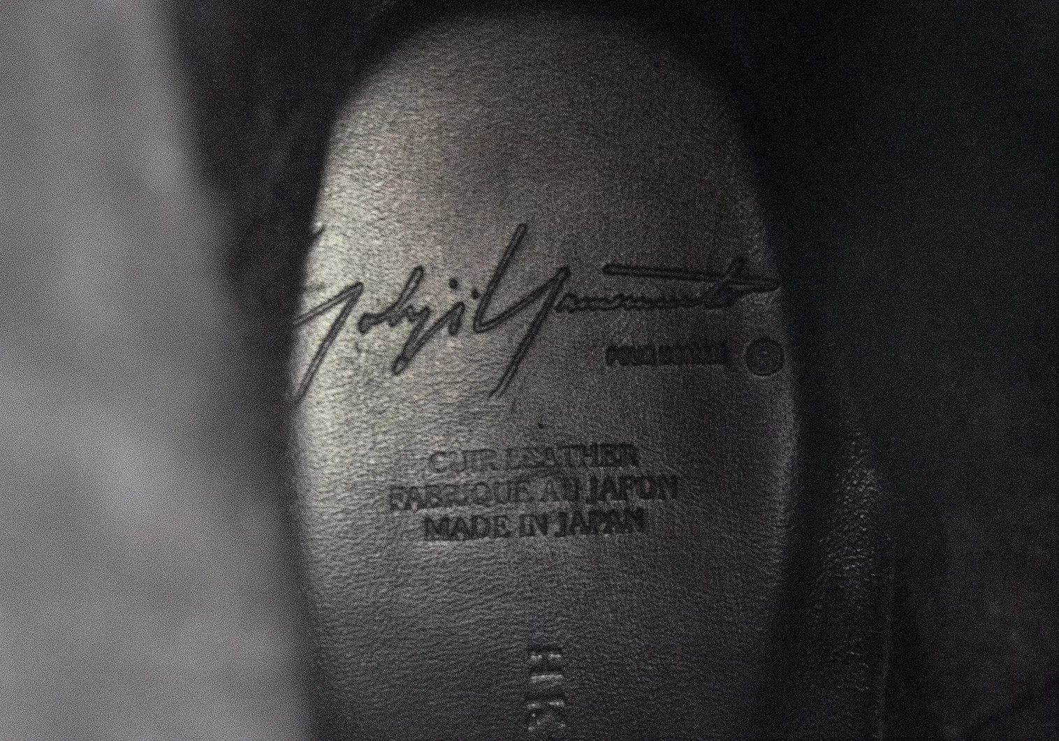 Yohji Yamamoto Yohji Yamamoto Leather Long Boots Black 26cm Size US 9 / EU 42 - 14 Thumbnail