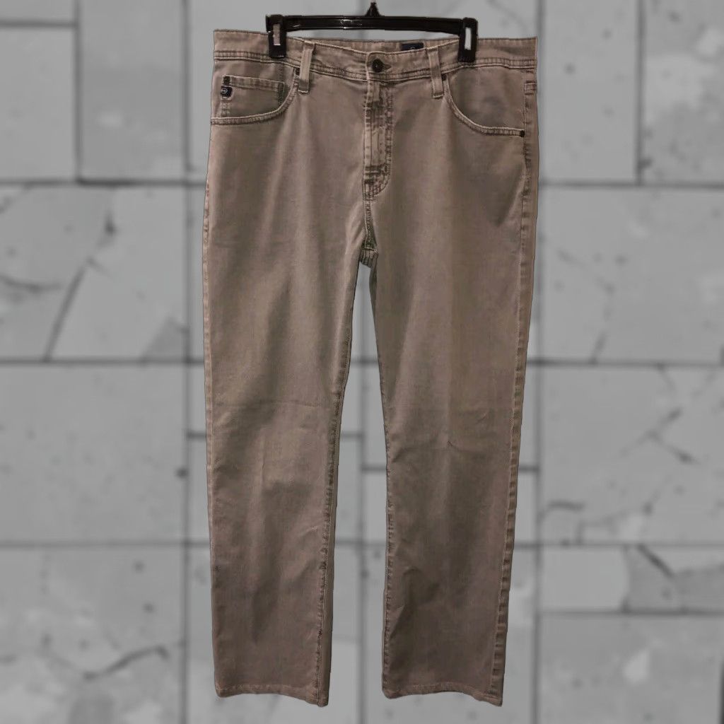 Vintage VINTAGE? (no) The Protege Straight Leg Pants - Adriano Goldschmied - Men - Trousers - 36x34 - Gray - Casual Pants - Mens Size US 36 / EU 52 - 1 Thumbnail