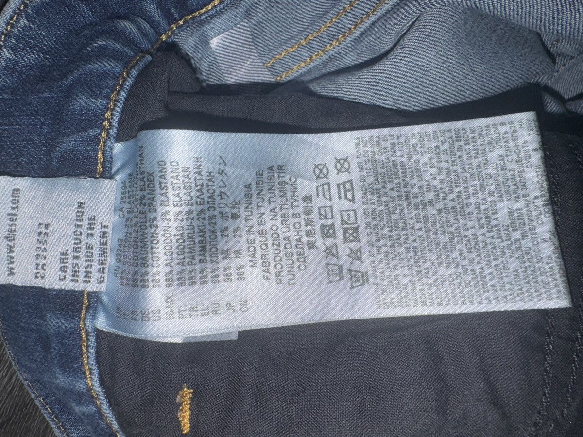 Diesel DIESEL 2 TONE TAPERED FIT D-STRUKT-SP3 JEANS L32 Size US 30 / EU 46 - 12 Thumbnail