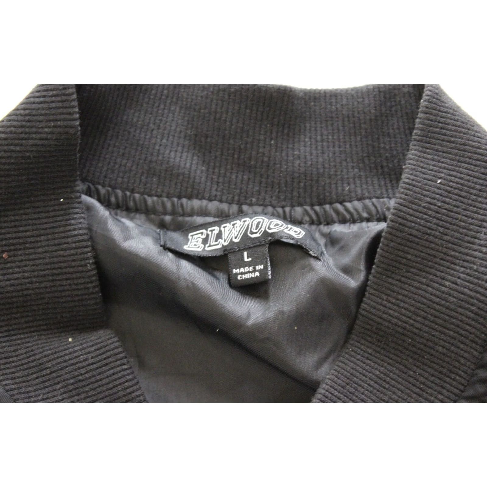Elwood Elwood Jacket Nylon Collarless Zippered Large L Men Multicolor Coat Shirt Size US L / EU 52-54 / 3 - 6 Thumbnail