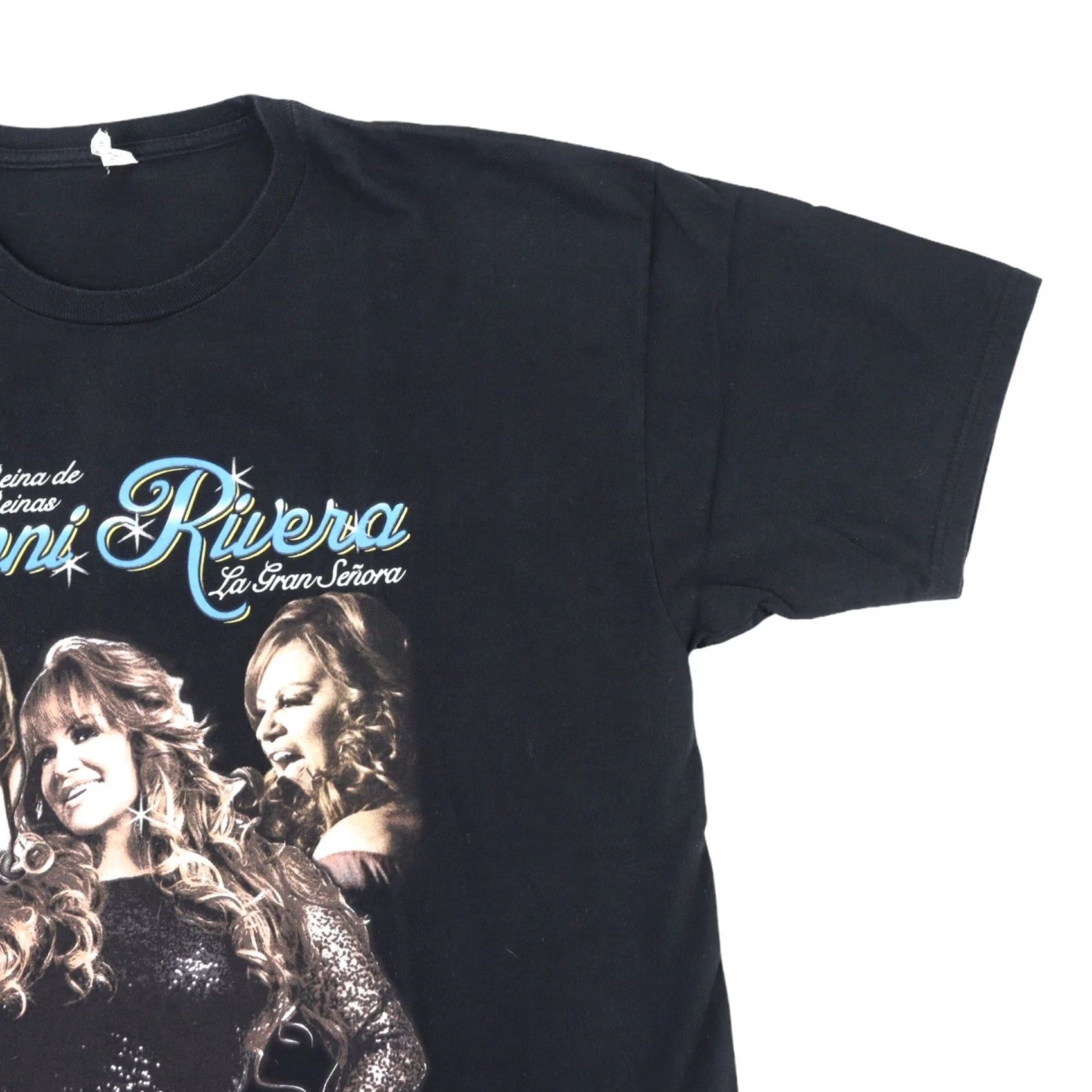 AAA Jenni Rivera Descanse En Paz RIP T-Shirt XL Men Black 1969-2012 Size US XL / EU 56 / 4 - 5 Thumbnail