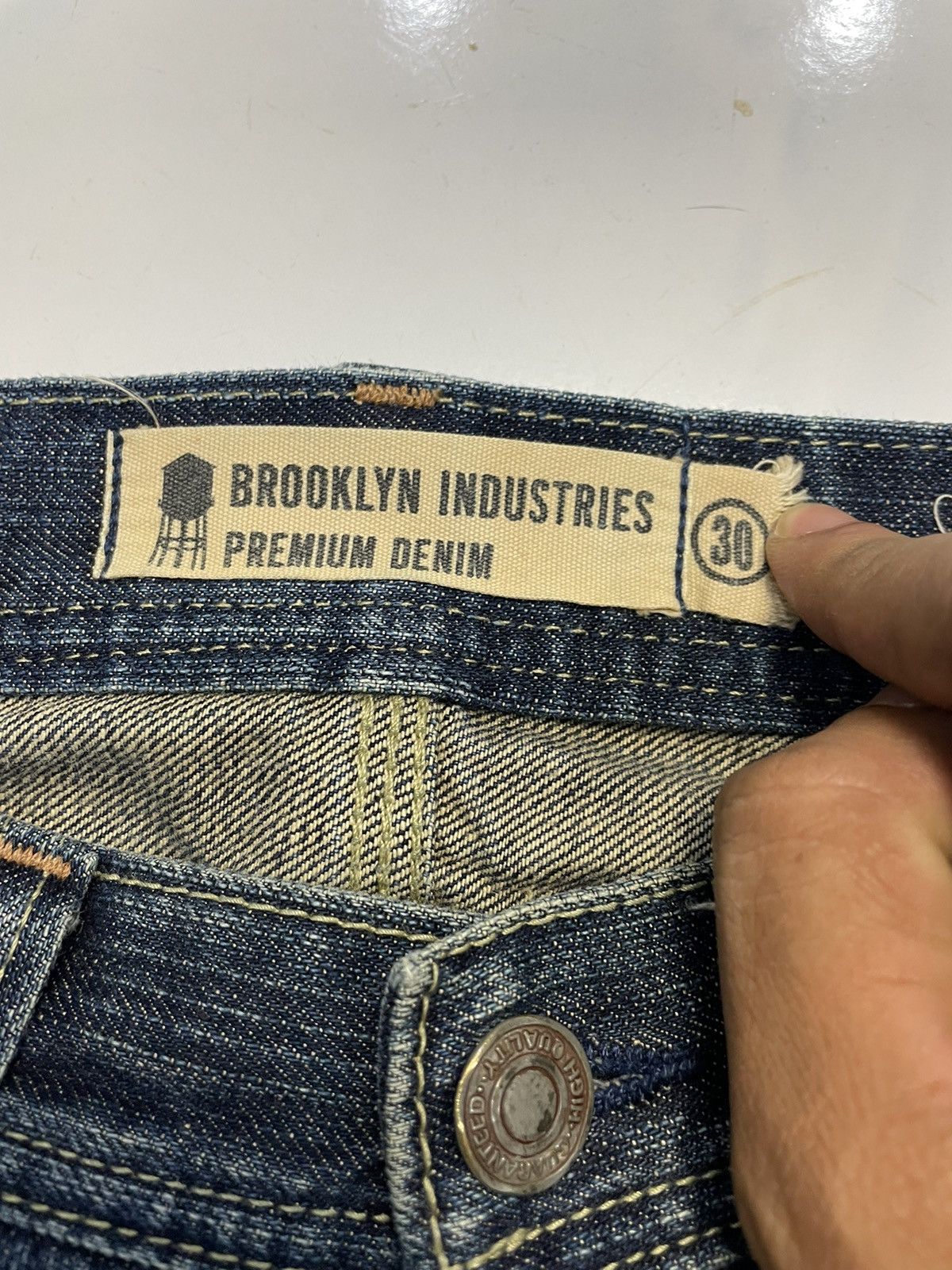 Brooklyn Industries Brooklyn Industries Distressed Denim Jeans Size US 30 / EU 46 - 5 Thumbnail