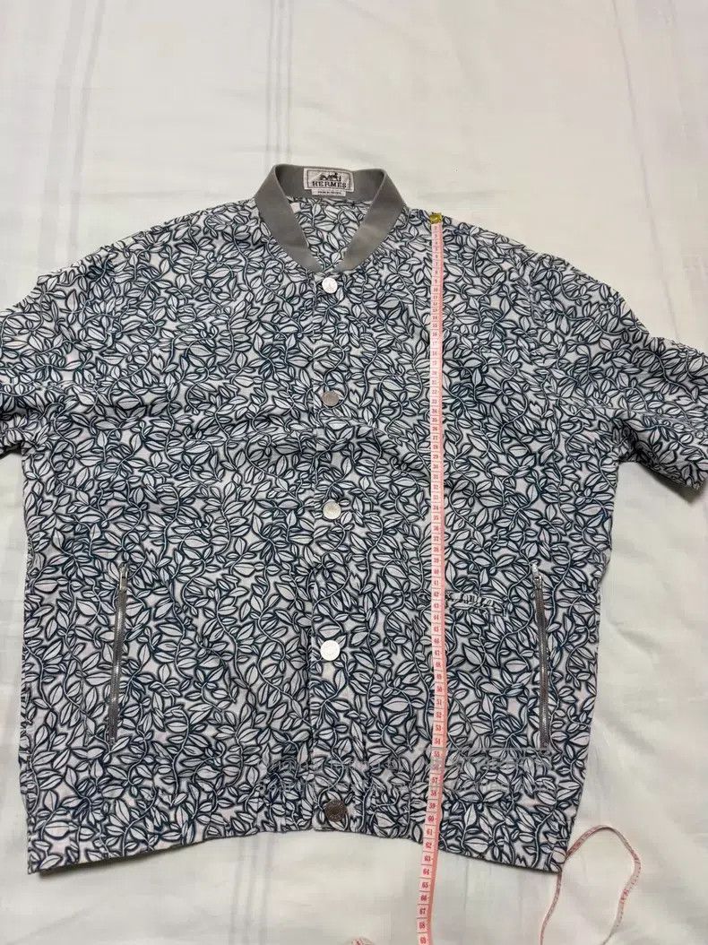 Hermes Hermes size 41 Linen jacket shirt, 67% linen + 33% cotton, Size US M / EU 48-50 / 2 - 5 Thumbnail