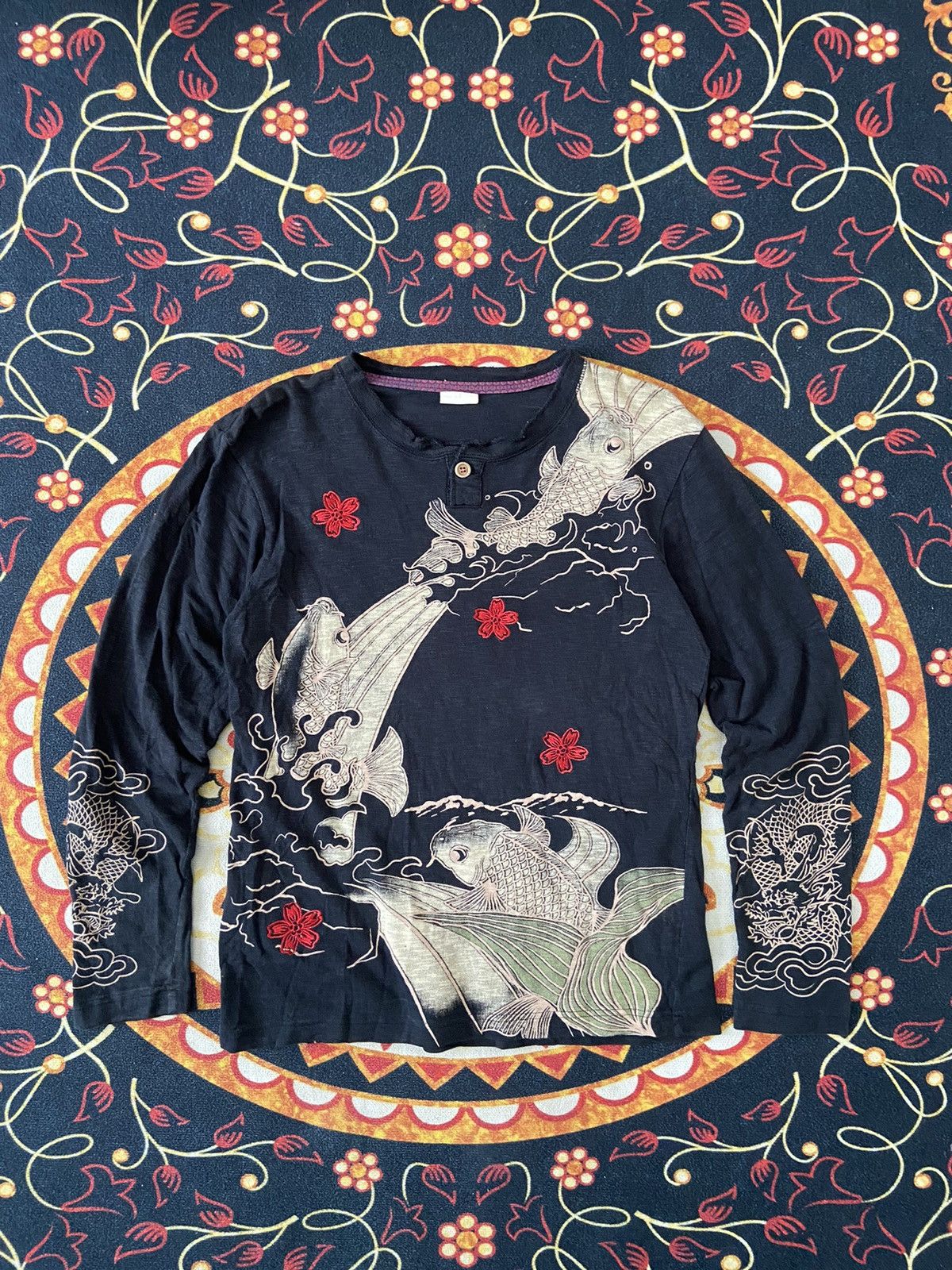Designer × Japanese Brand JAPANESE BRAND X SUKAJAN FISH KOI Size US M / EU 48-50 / 2 - 1 Thumbnail
