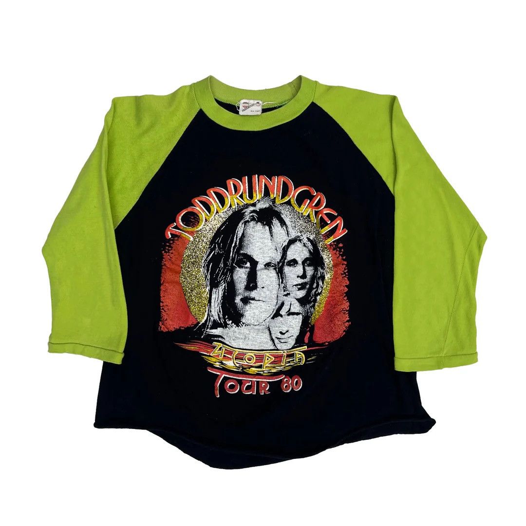 Band Tees × Vintage Todd Rundgren 1980 80s Vintage Utopia Band Concert T-Shirt Size US M / EU 48-50 / 2 - 1 Thumbnail