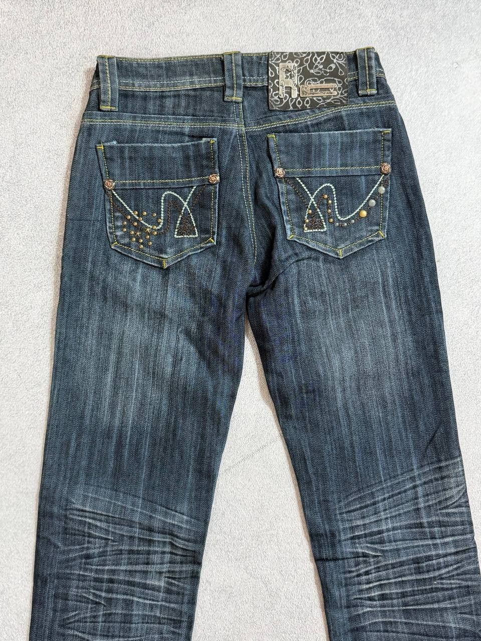 Japanese Brand vintage hysteric glamour style avant-garde flared y2k jeans Size 27" / US 4 / IT 40 - 6 Thumbnail