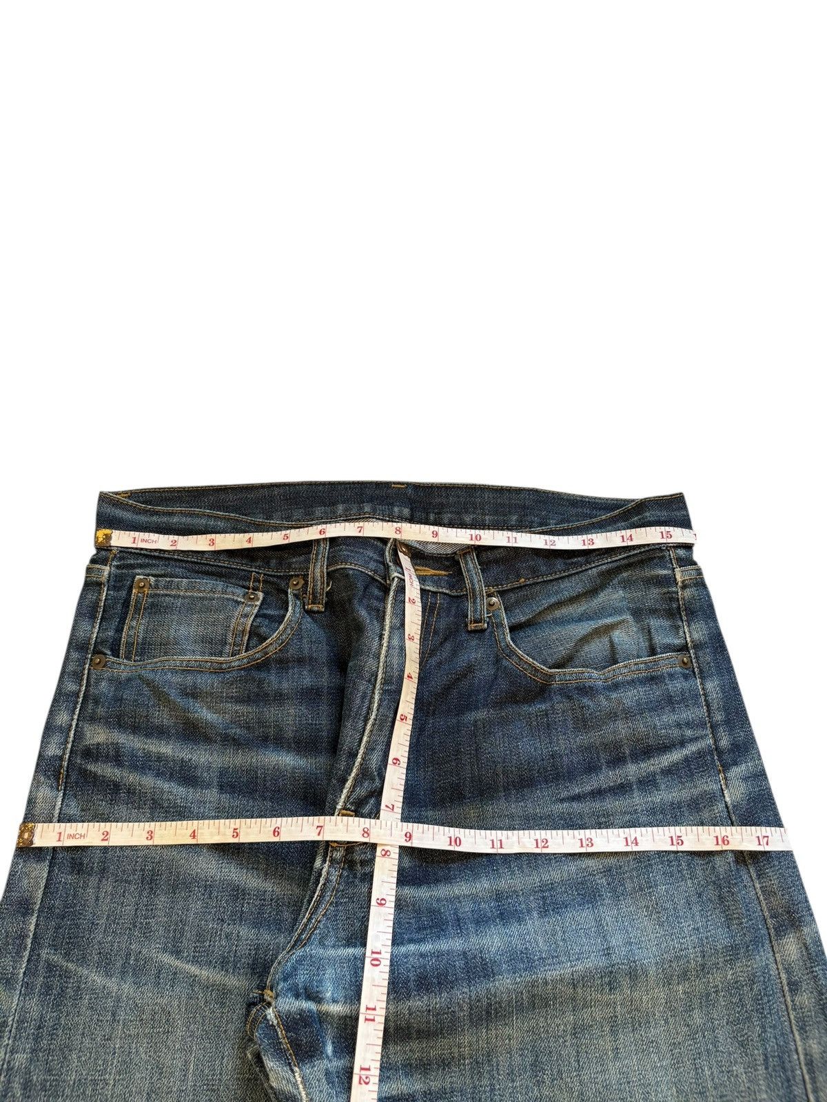 Uniqlo Vintage Uniqlo Blue Wash Loose Jeans Size US 32 / EU 48 - 12 Thumbnail