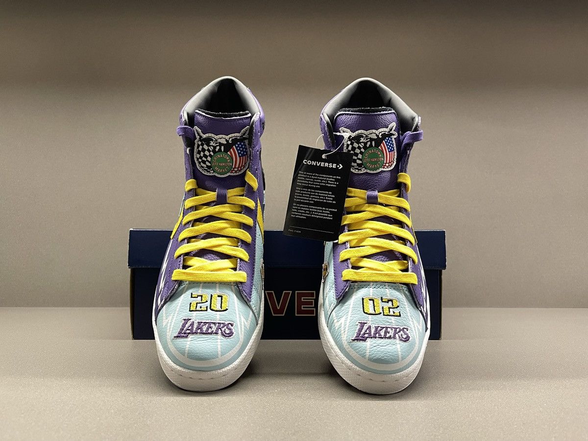 Converse Converse X Chinatown Market Pro Leather Hi Lakers Size US 9.5 / EU 42-43 - 4 Thumbnail