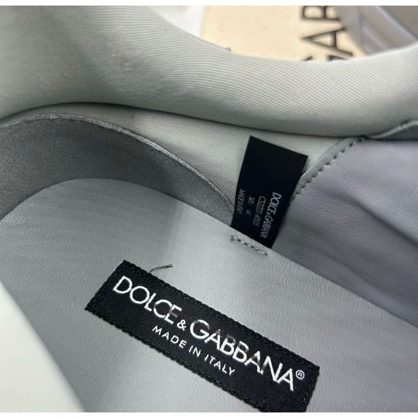 Dolce & Gabbana Mens Dolce & Gabanna skate low top leather sneakers size 44 Size US 11 / EU 44 - 8 Thumbnail