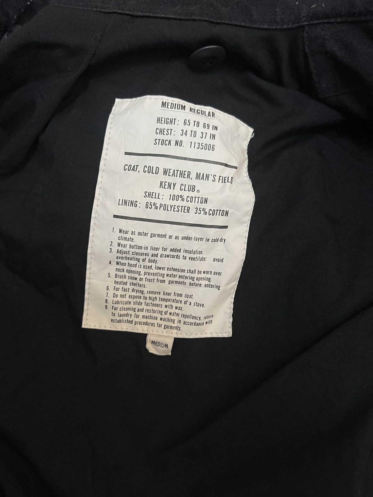 Japanese Brand M65 Keny Club Field Jacket Cold Weather Size US M / EU 48-50 / 2 - 8 Thumbnail
