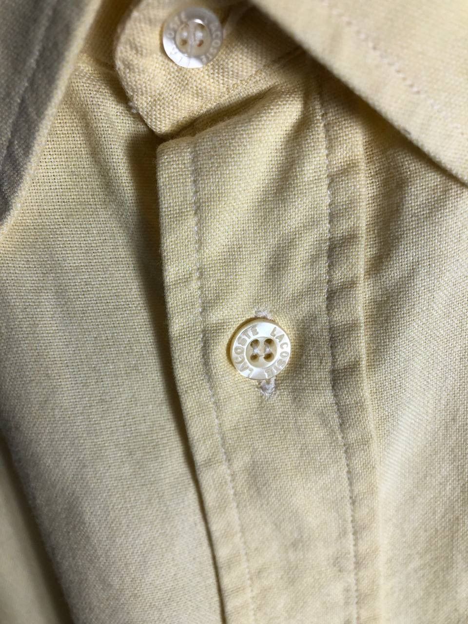 Lacoste × Vintage VERY RARE LACOSTE CHEMISE LONG SLLEVE DESIGNER SHIRTS 90s Size US XL / EU 56 / 4 - 5 Thumbnail